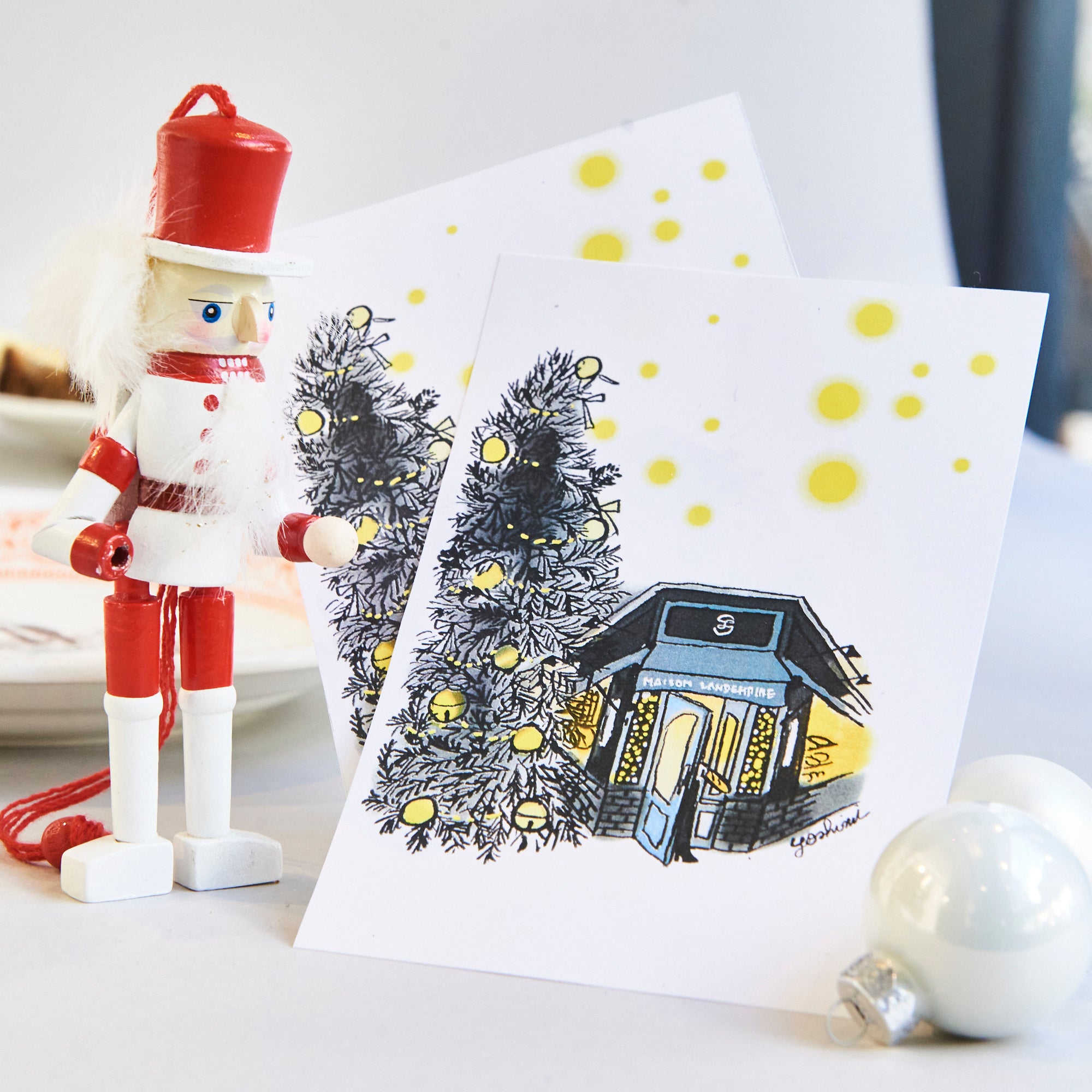 パリのクリスマス（絵）石川芳美