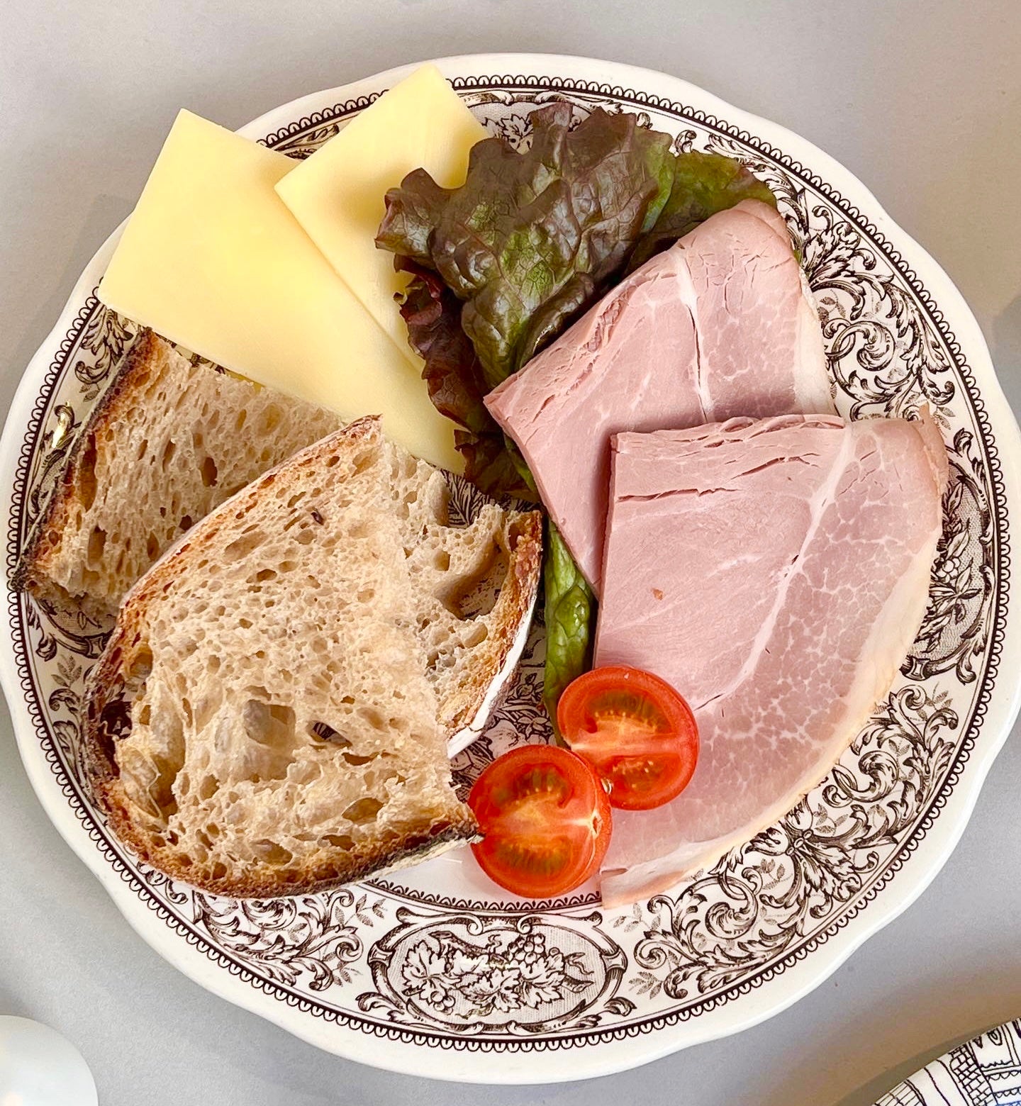 作って楽しむ大和豚のオープンサンド