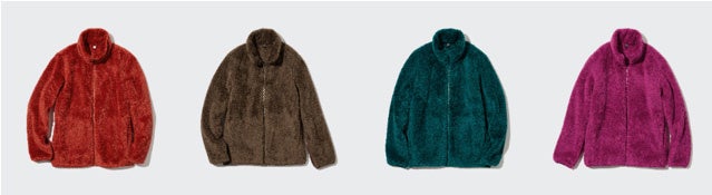 ウィメンズファーリーフリースジャケット 新色4色