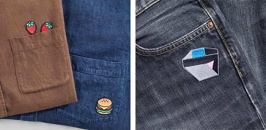 ワッペンカスタマイズサービス 実施例