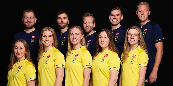 カーリングスウェーデン代表選手団