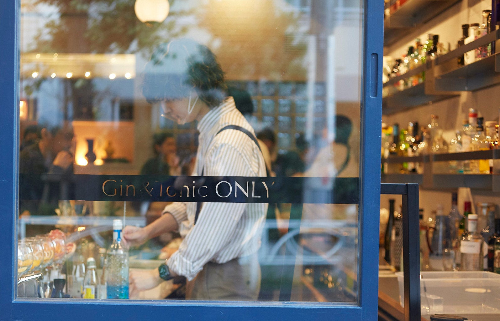 Antonicは日本初のジントニック専門店として、2020年10月中目黒にオープン。