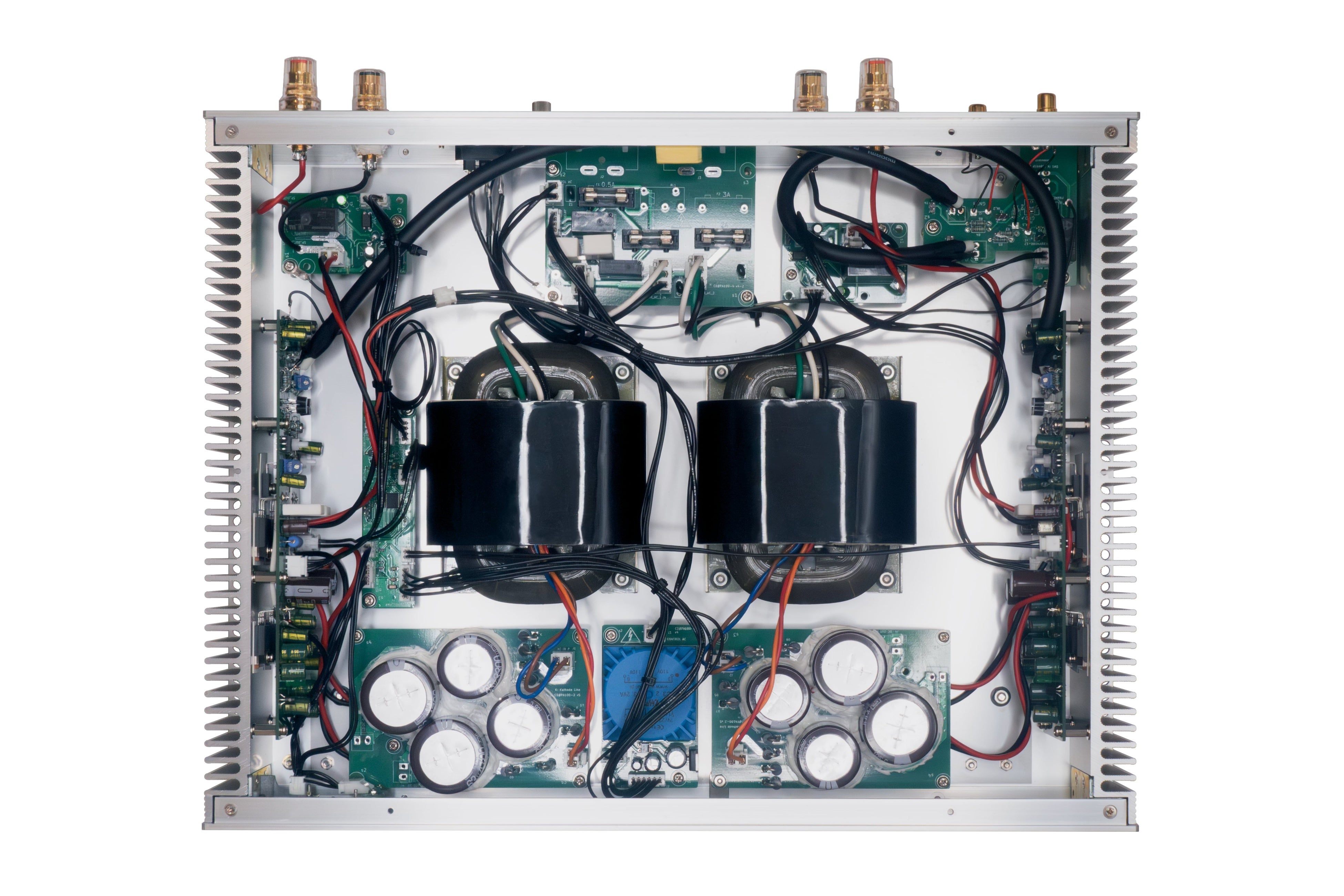 細部をブラッシュアップした CD-PA100 (内部)