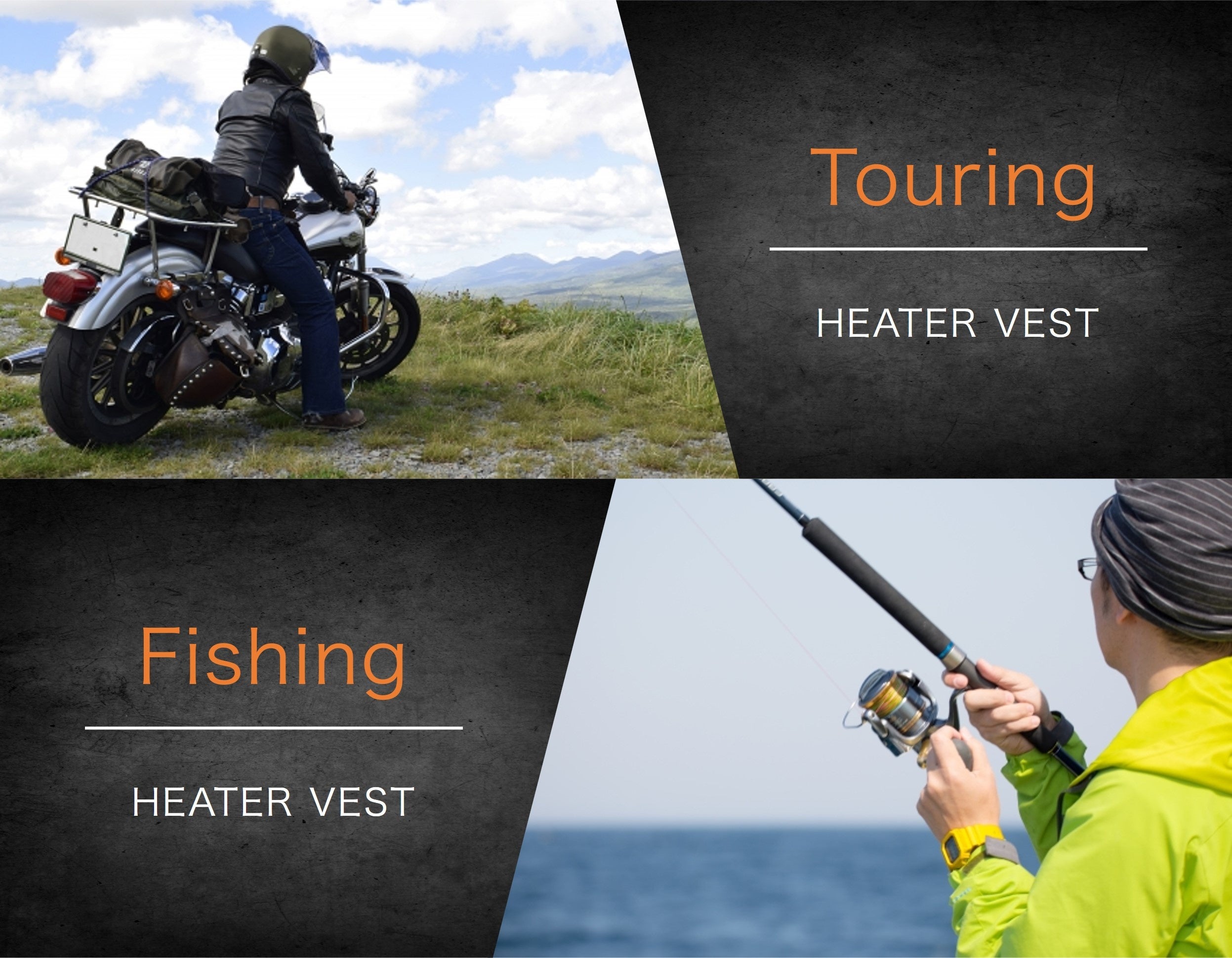 ツーリングや釣りでも