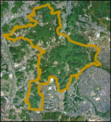 学研高山地区第２工区　航空写真