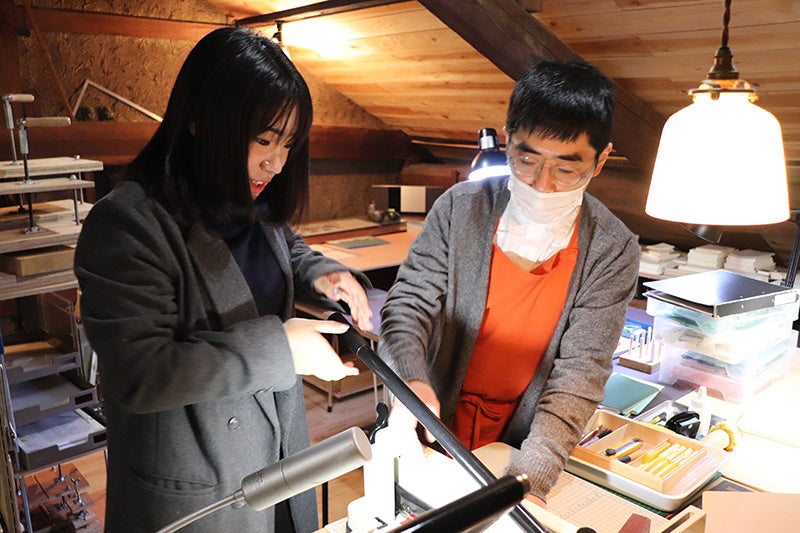 最後に端を裁断して完成です