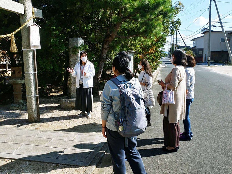 「歴女」前田みのりさんは観光ガイドとしても活躍中