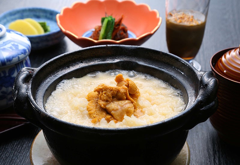 冬限定「うにめし御膳」