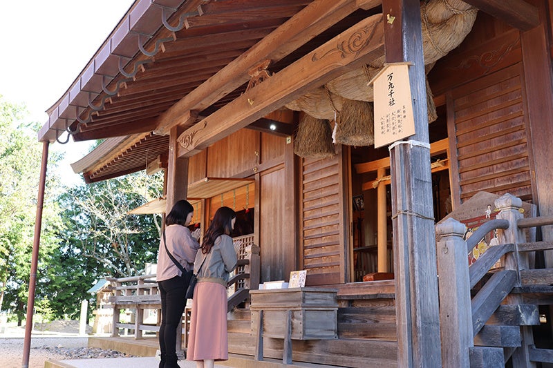 神在月にお集まりになった神々が最後に立ち寄られる万九千神社