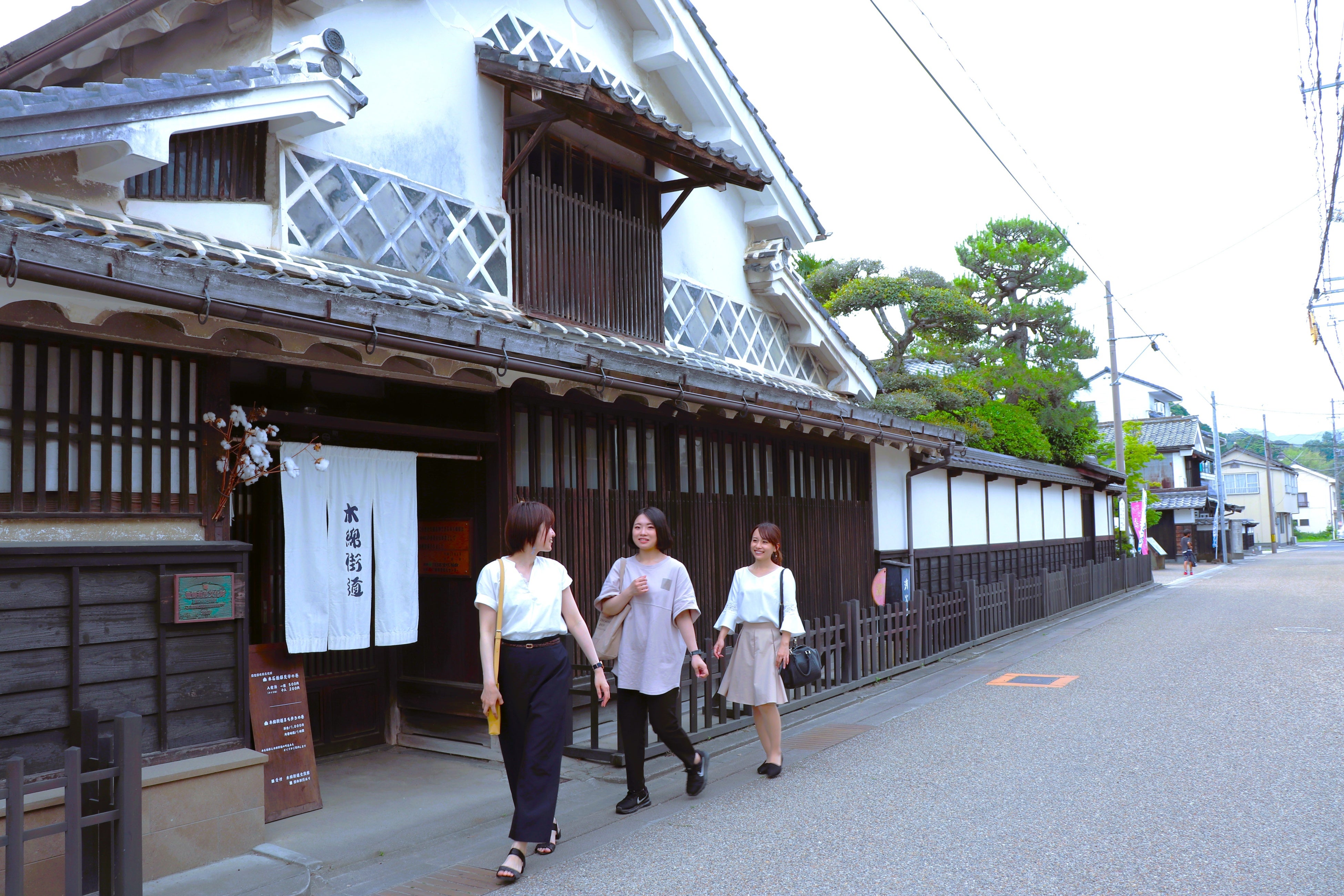 江戸時代の面影を残す木綿街道