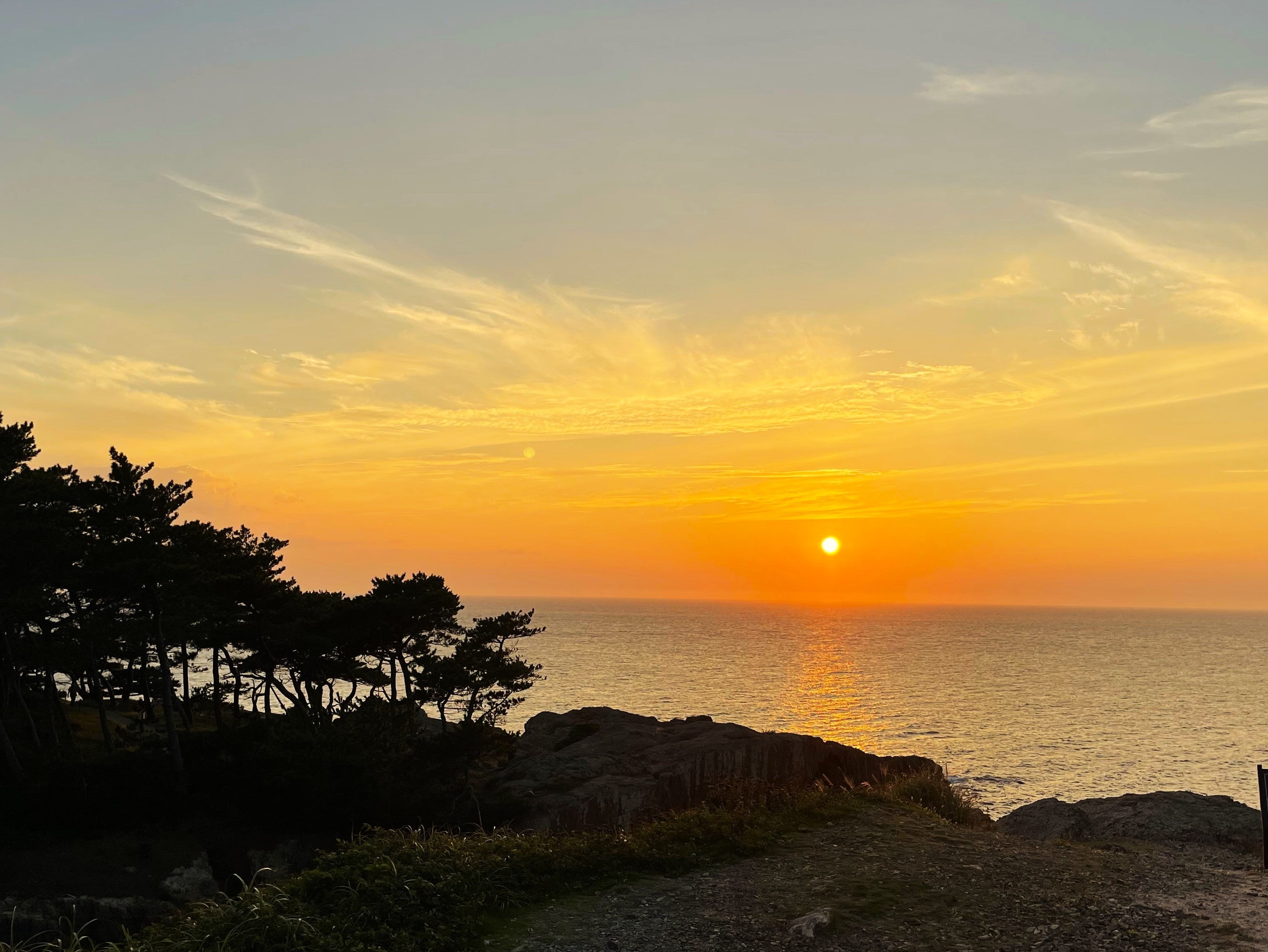 日御碕の夕日