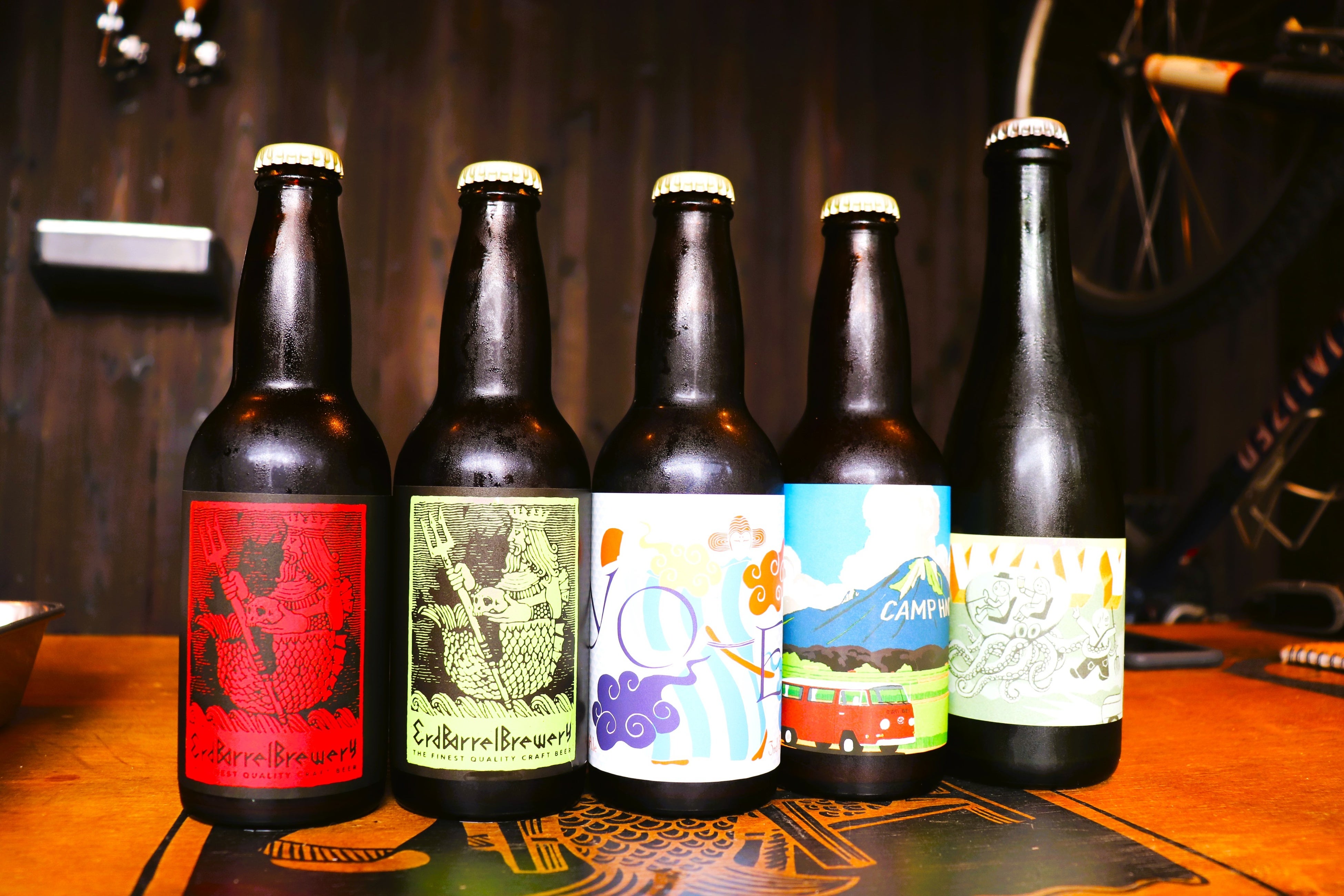 店頭でこだわりのクラフトビールが楽しめる3rd barrel brewery