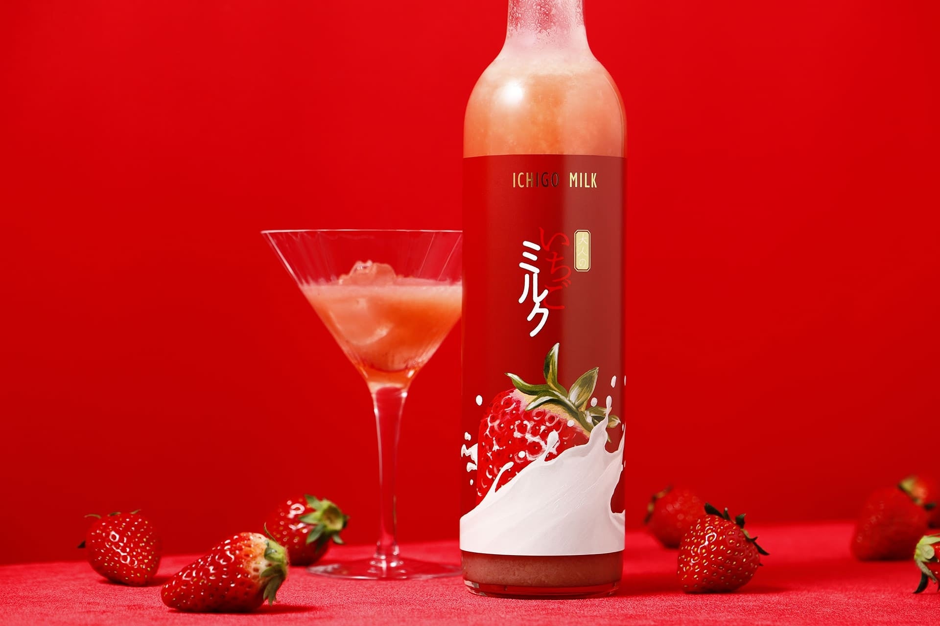 いちごミルク サントリー いちごミルク, 190g JaponiaCentralna.pl