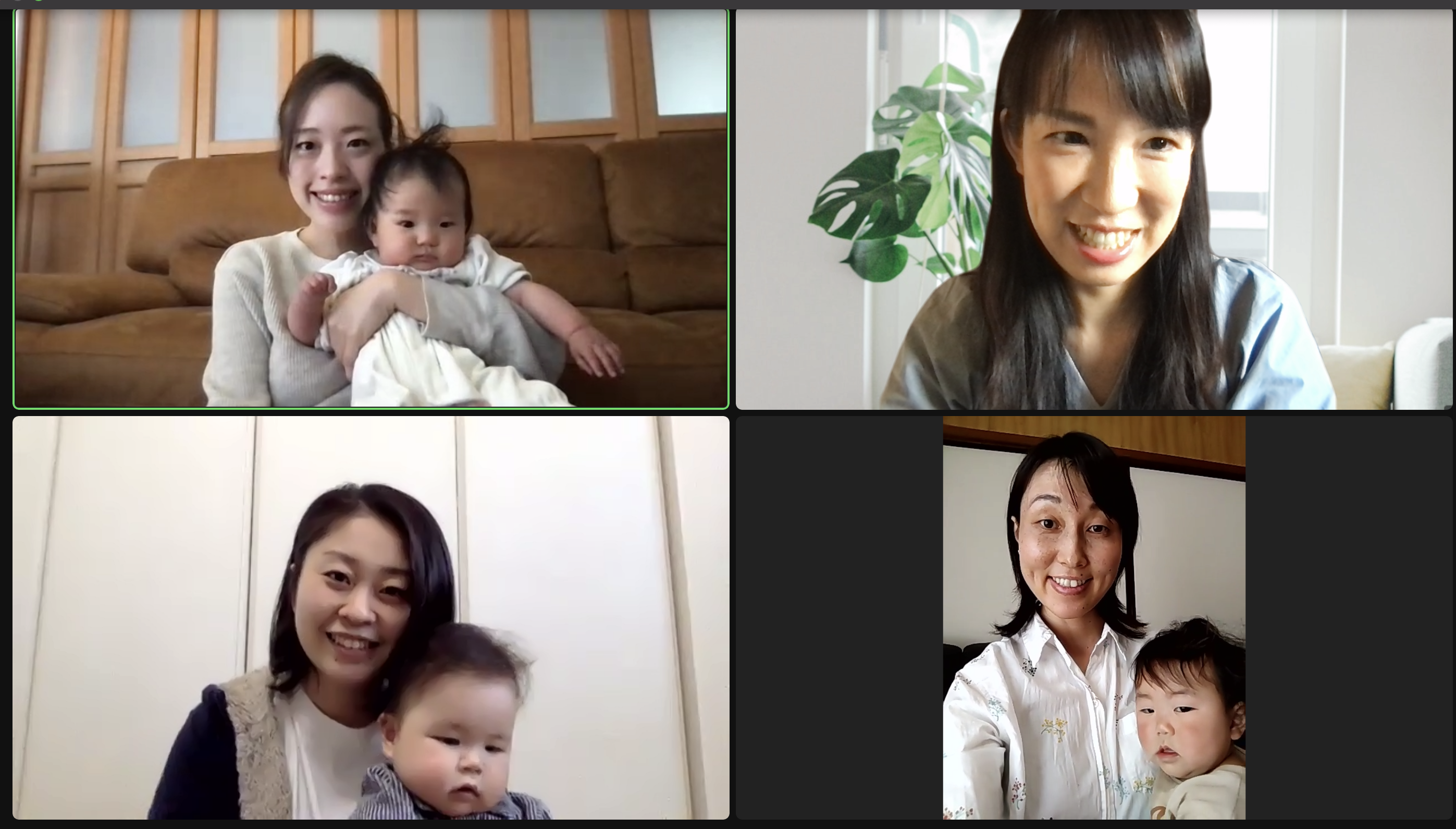 ママ向けのクラスの様子