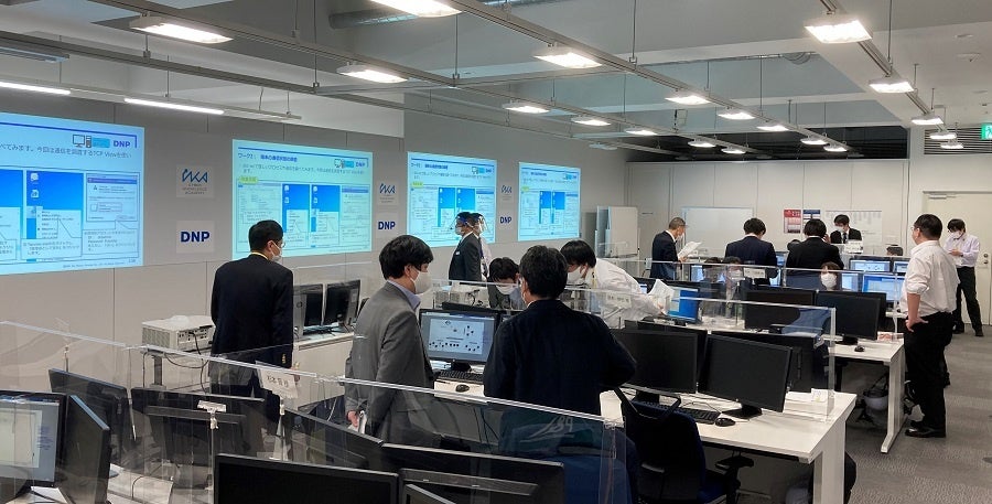 サイバーセキュリティ実践訓練コース産業制御系　演習イメージ