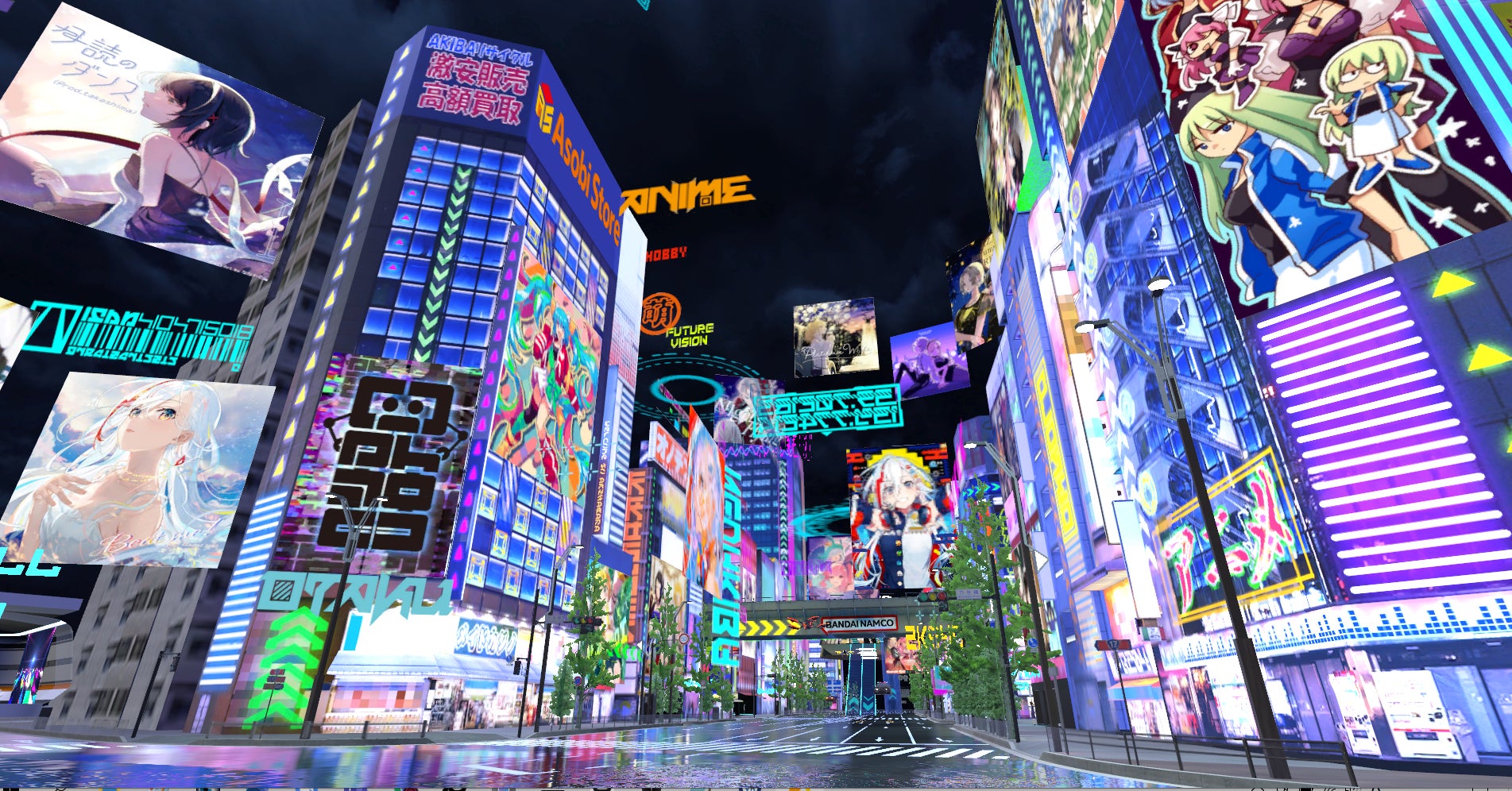 第1弾コラボレーション企画としてバンダイナムコエンターテインメント「電音部」バーチャルイベントを公開