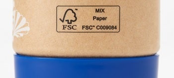 パッケージに表示したFSC®ラベル