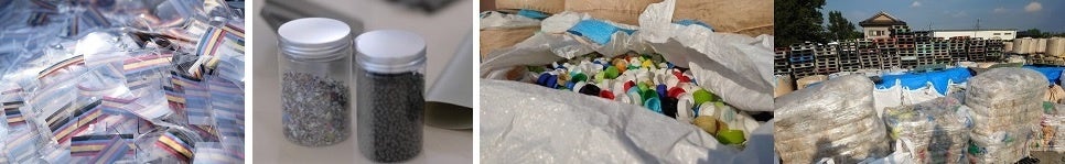 プロジェクトメンバーはプラスチックの選別からリサイクル原料ができるまでを基礎知識として学び、アイデアのよりどころとした。