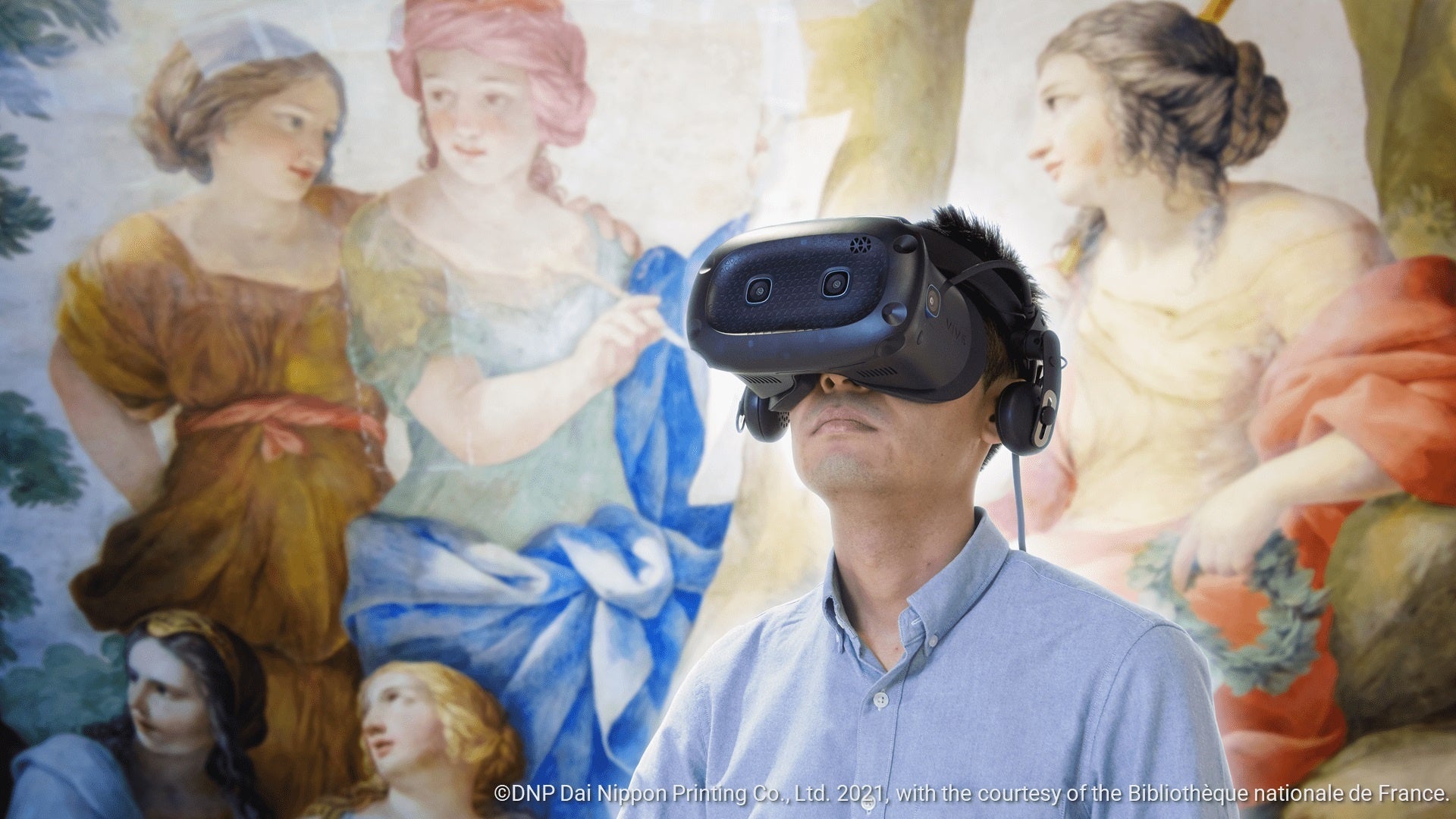 「マザラン・ギャラリー」のデジタル鑑賞体験イメージ