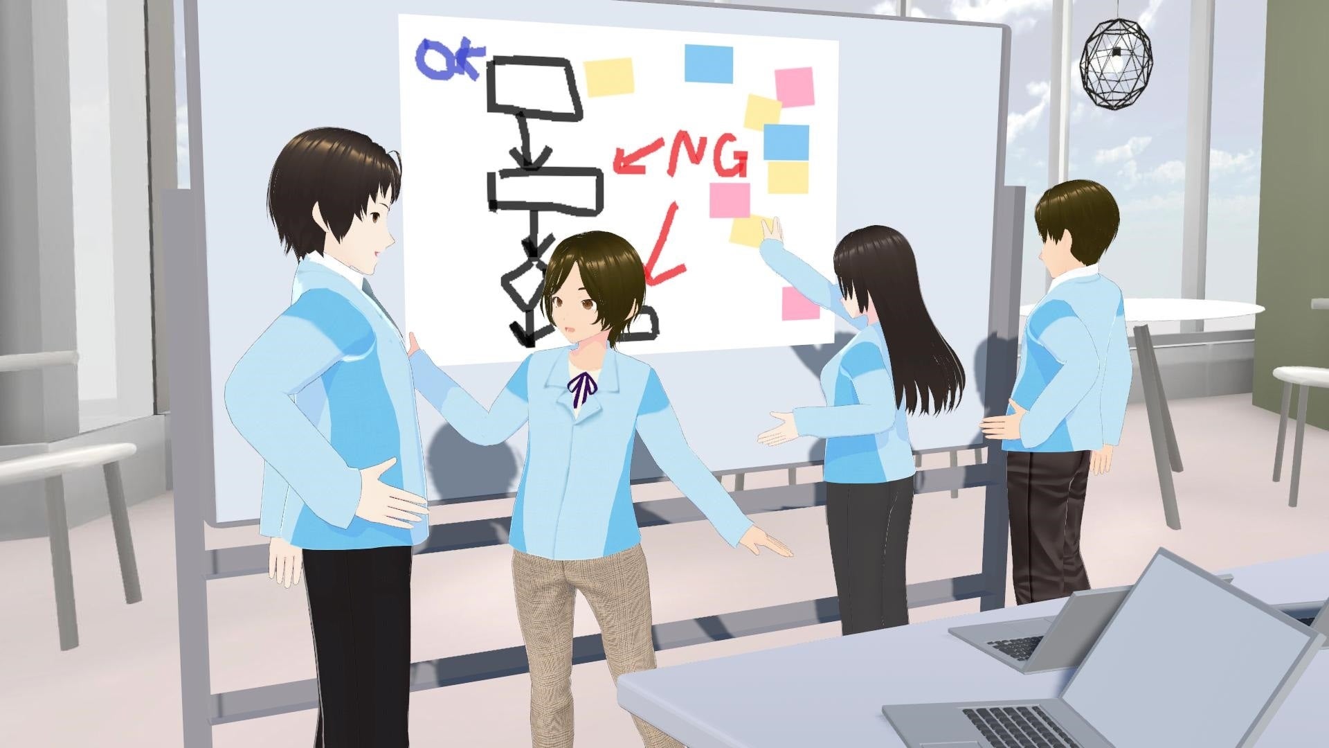 ロールプレイング型のメタバースのイメージ