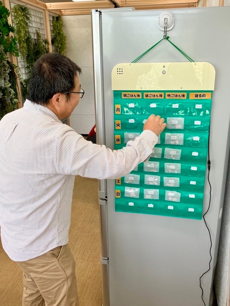 服薬管理カレンダーの利用イメージ