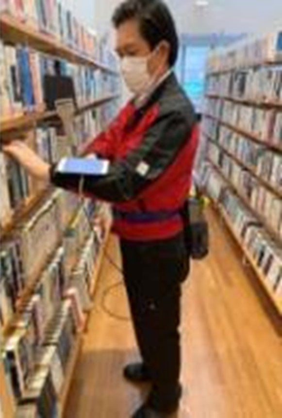 専用作業キットでの作業の様子