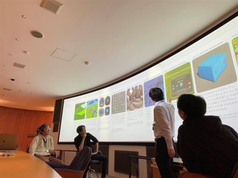 「DNP生成AIラボ・東京」の対話ゾーンのイメージ