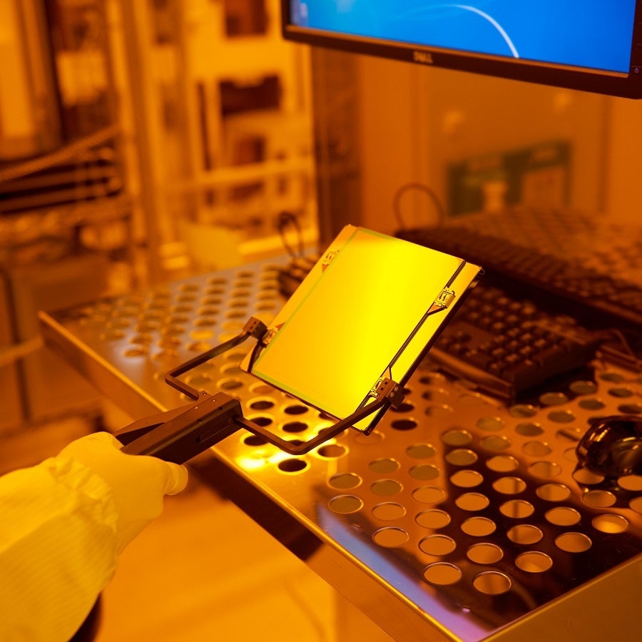 フォトマスクの保護フィルムであるペリクル＊1付きEUVリソグラフィ向けフォトマスク