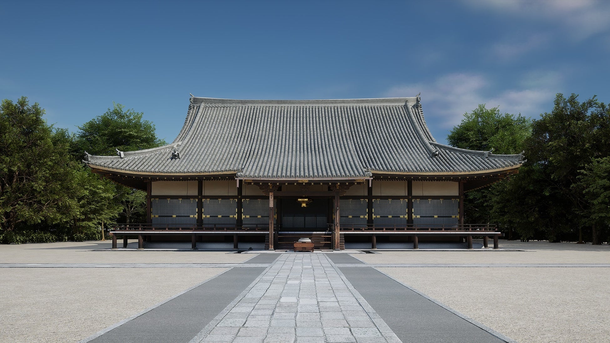 仁和寺「金堂」高精細3DCGデータ