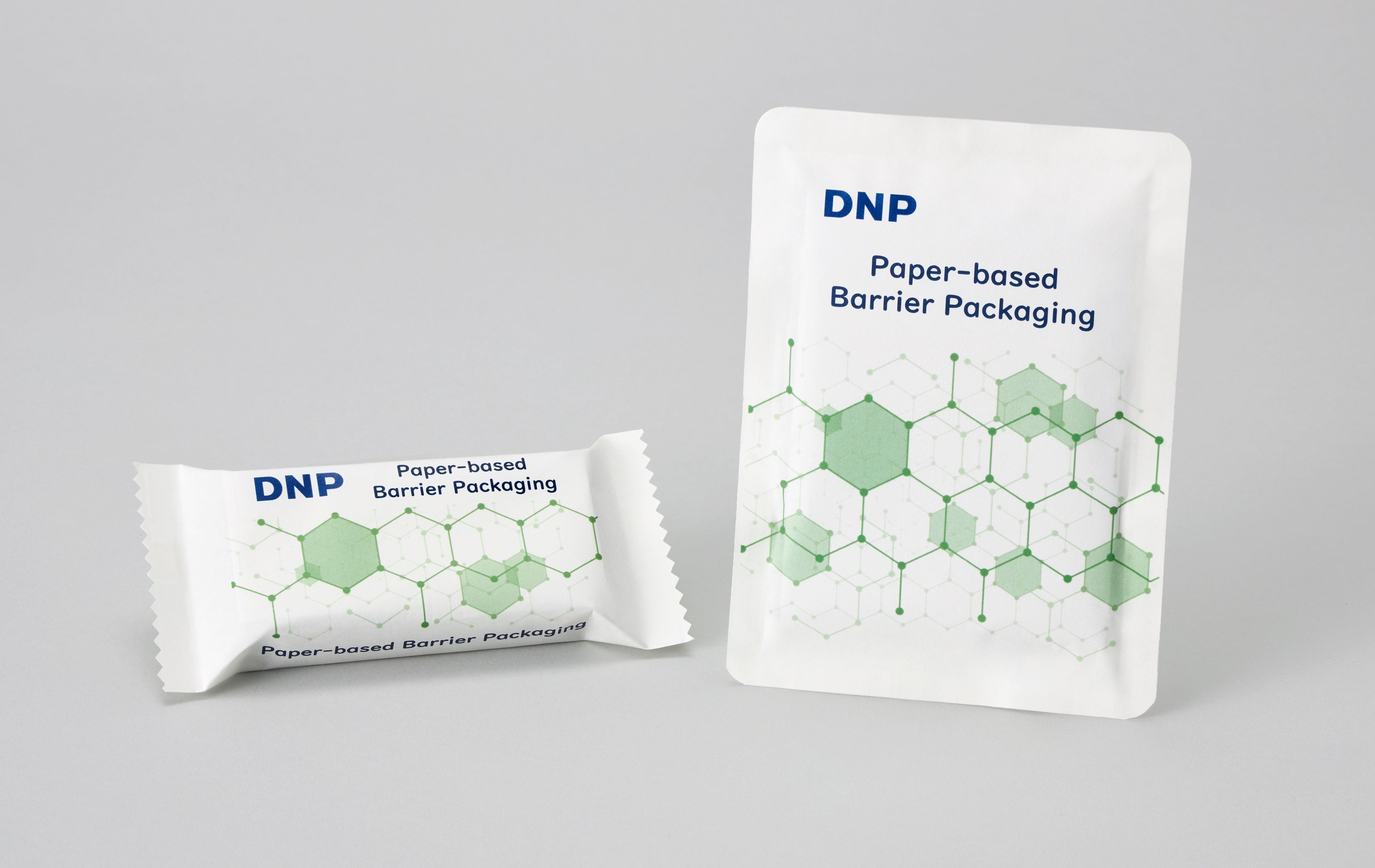 紙製ハイバリアモノマテリアルシートを使ったパッケージ