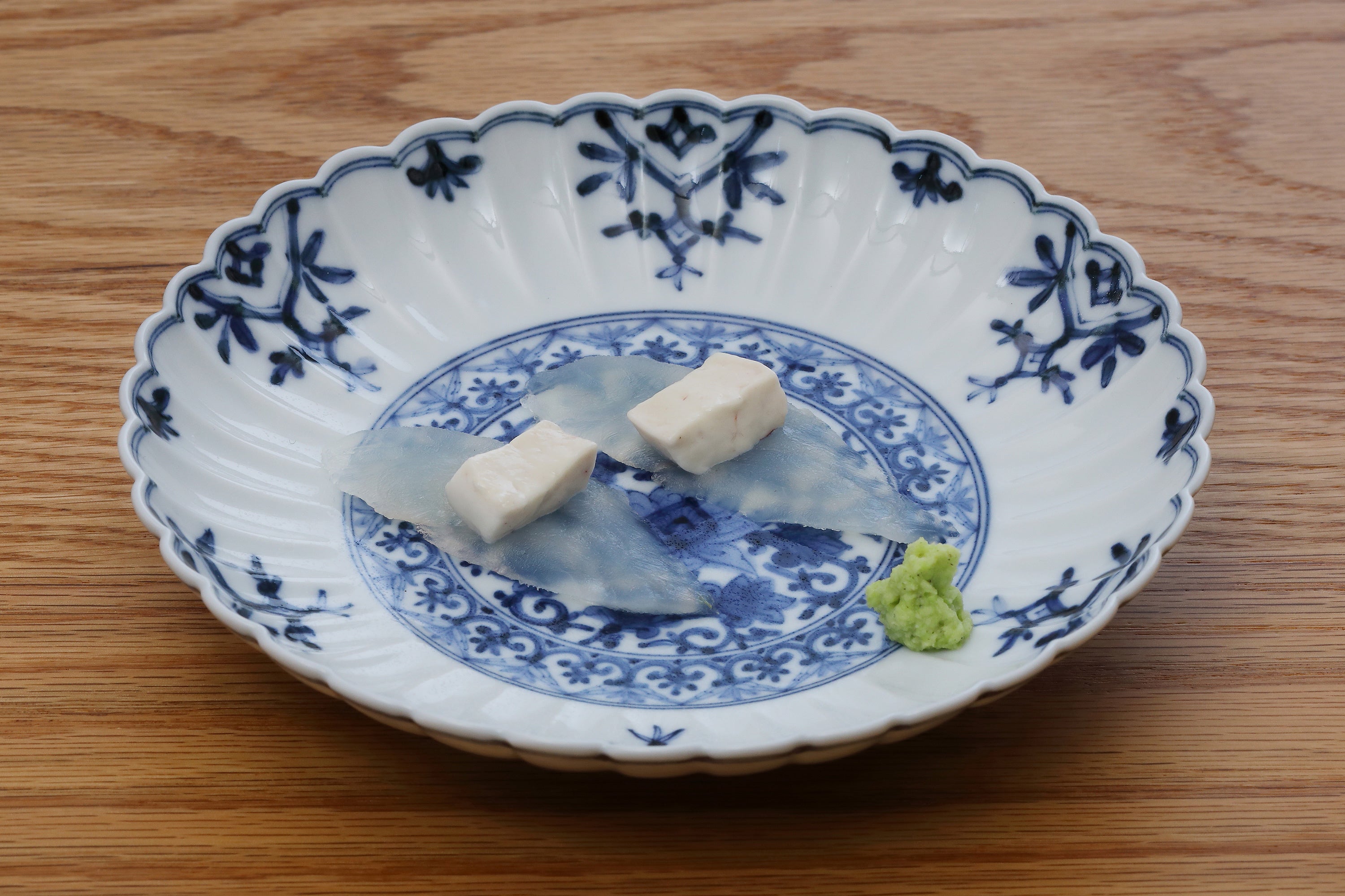 カワハギの刺身