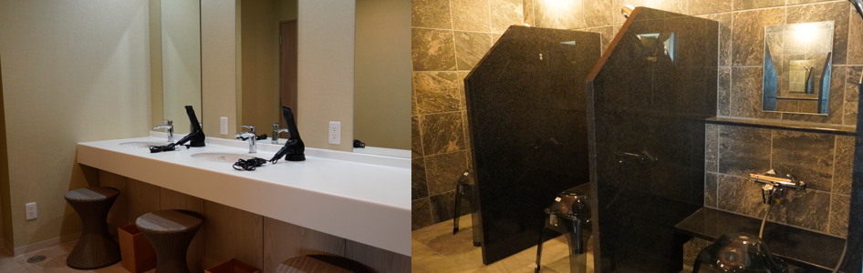 脱衣所　洗い場