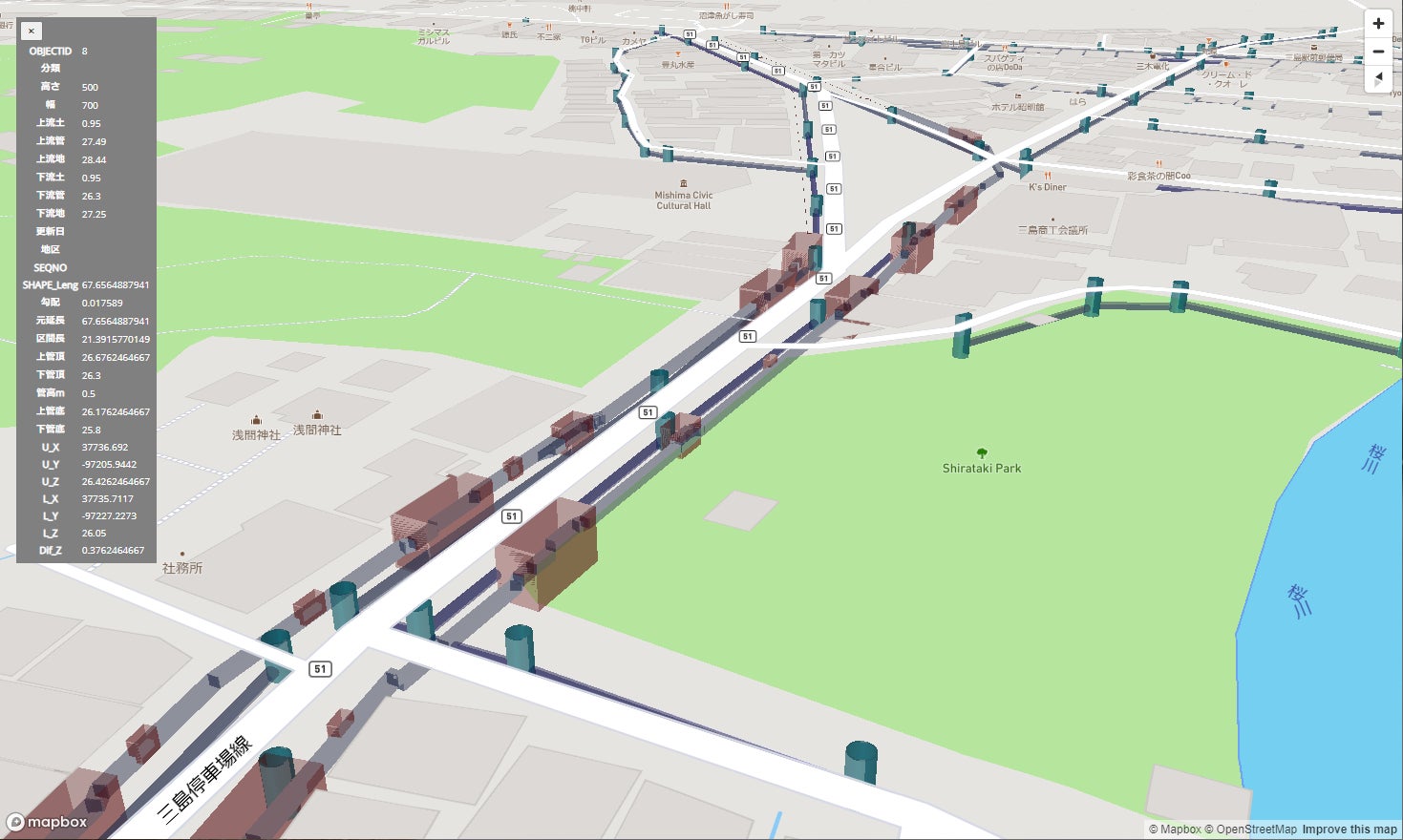 可視化イメージ(三島市・静岡県)