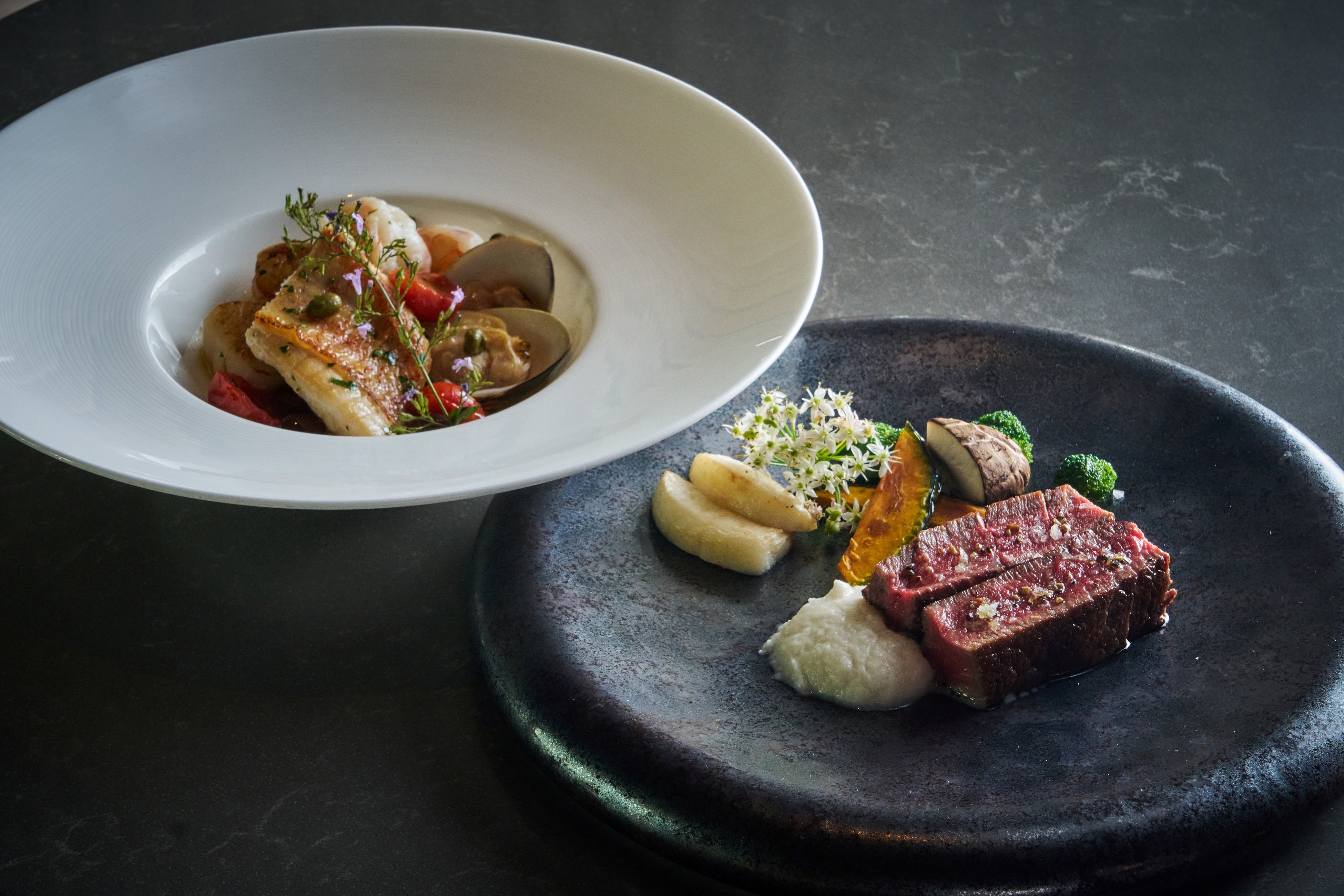 「 オリエンタルラウンジ」 と 「マンダリンバー」 クリスマス 期間 限定 選べるメインディッシュ