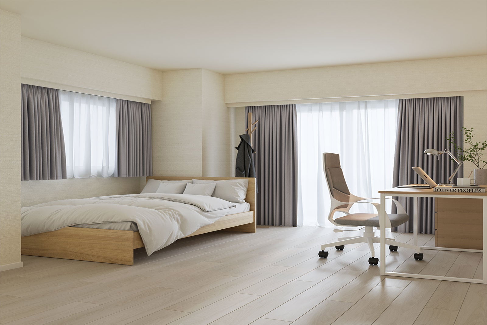 1Rタイプリモートワークルーム　イメージ図