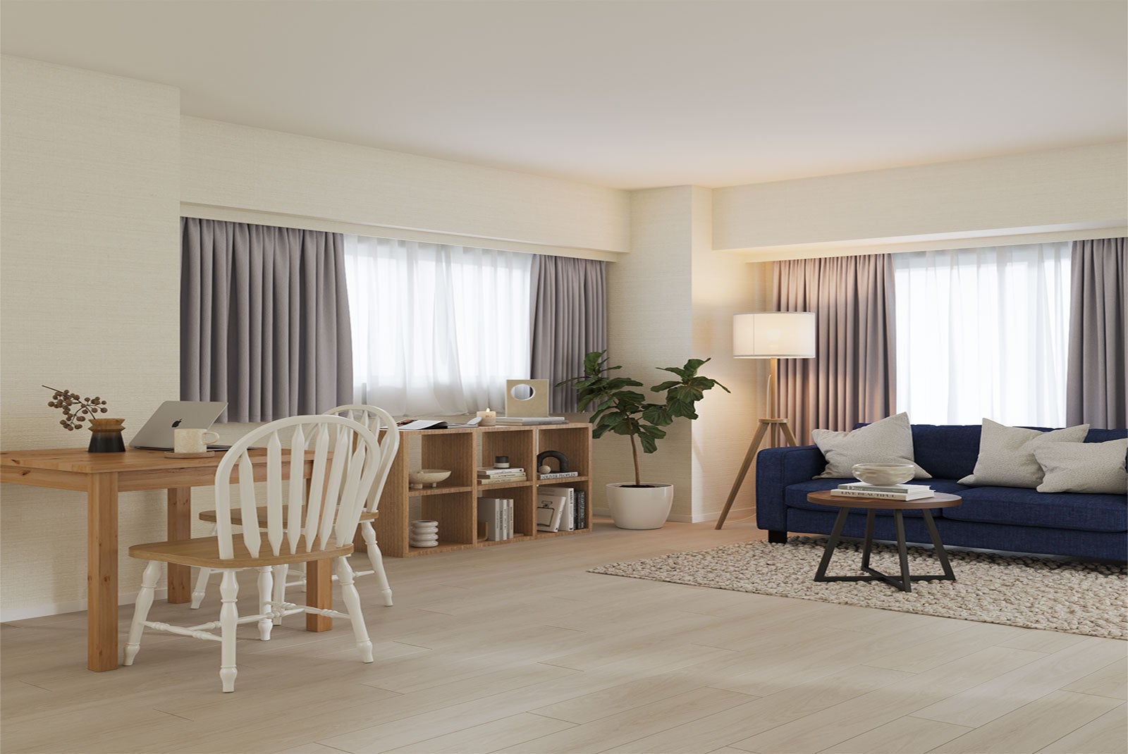 1LDKタイプ　イメージ図