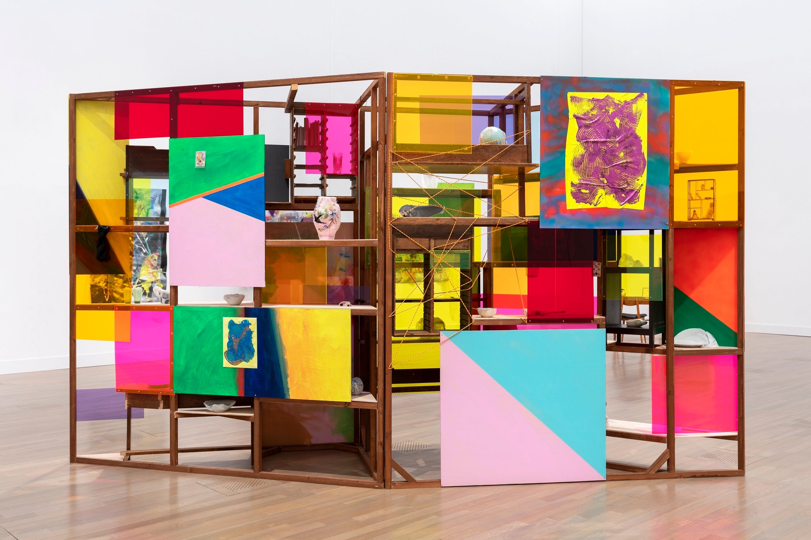 「Playing Field00」 2020年 素材：ミクストメディア