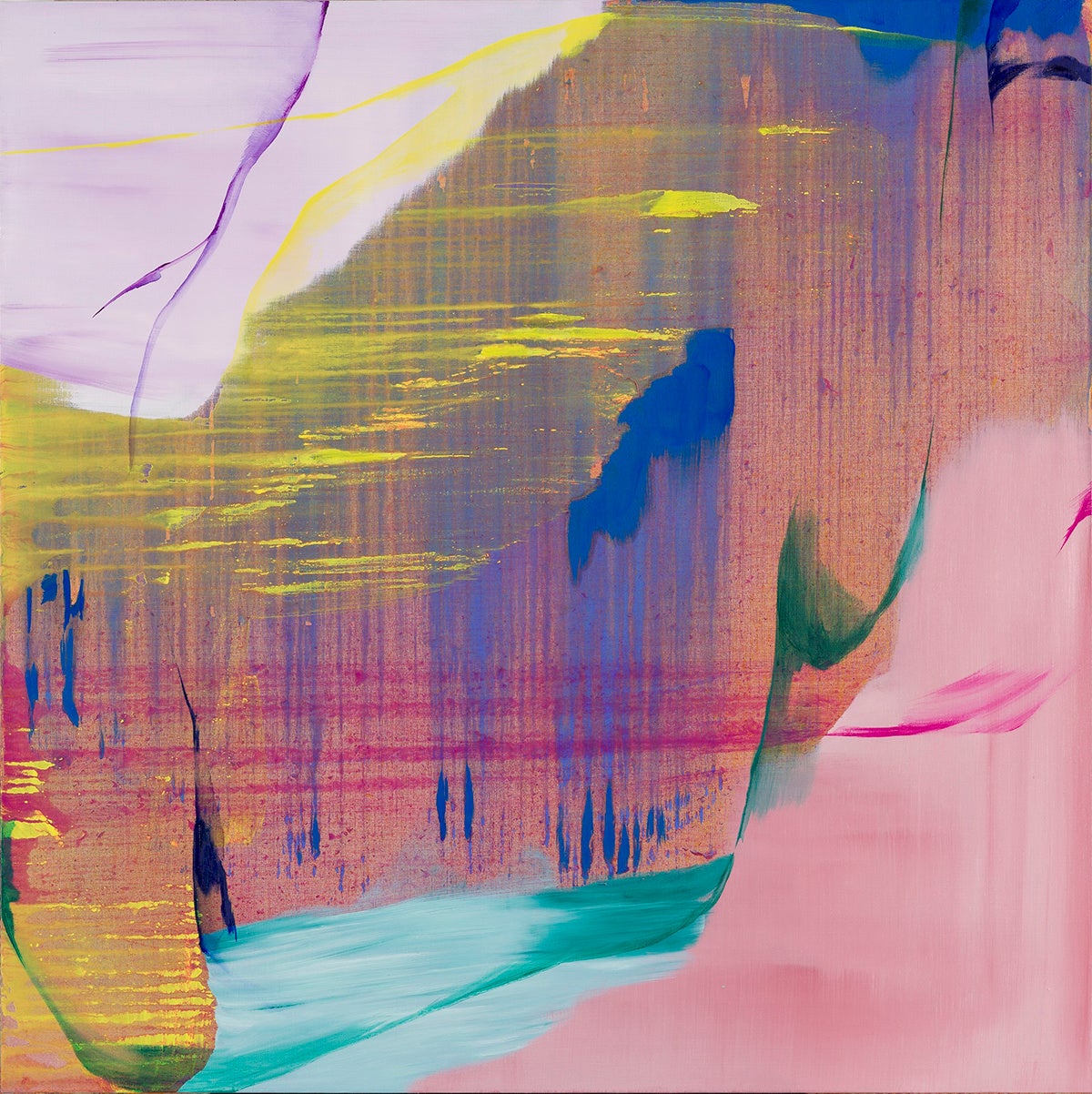 流麻二果 「雪はなぜ白い／Why is Snow White_ 」 2022年 キャンバスに油彩