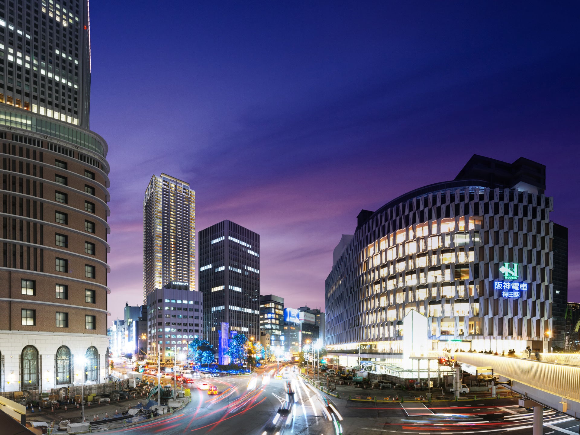 外観完成予想図（ホテルフロアは4階～8階）