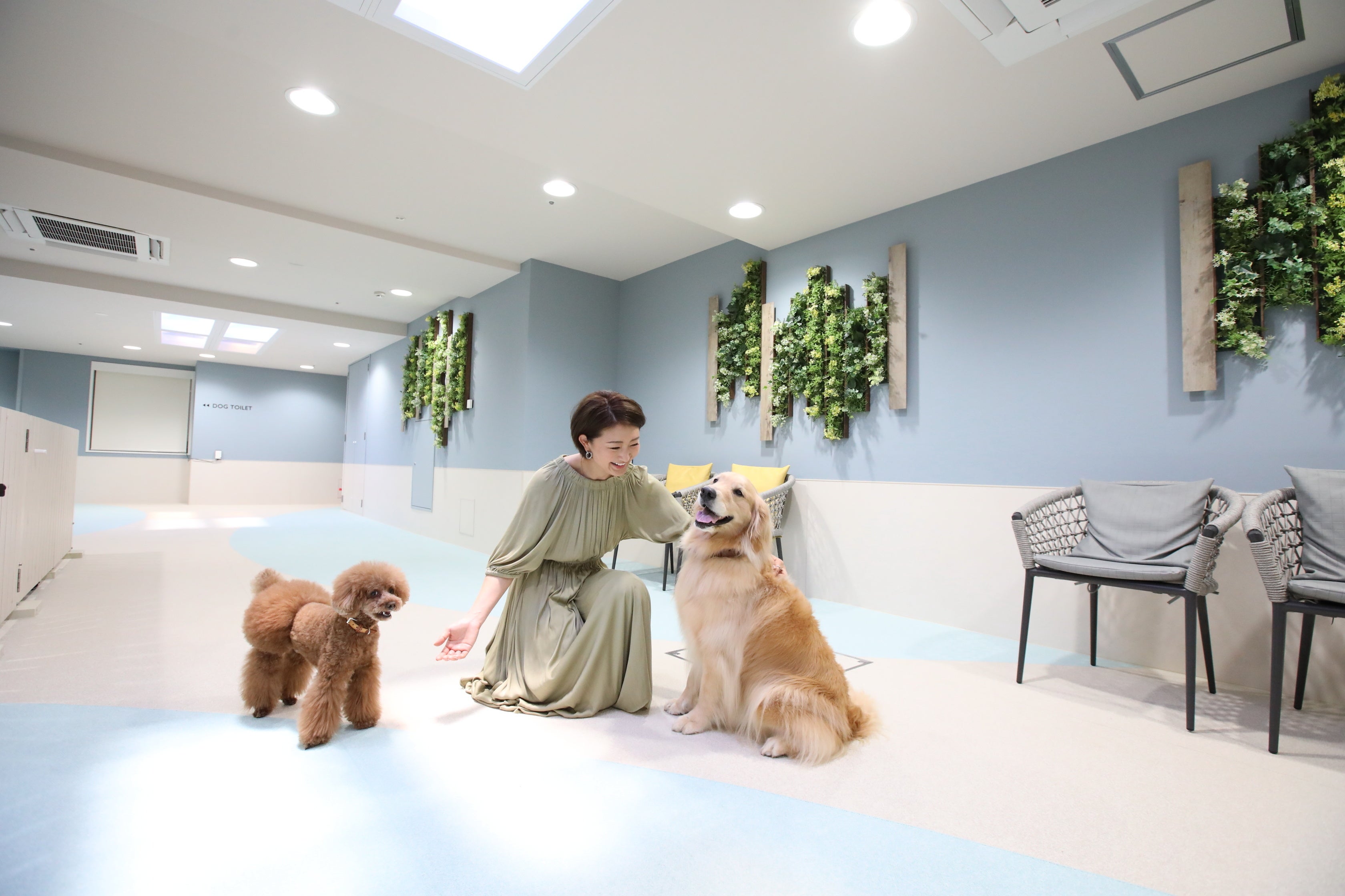 約76平米、23区内ホテル初の屋内ドッグランを完備