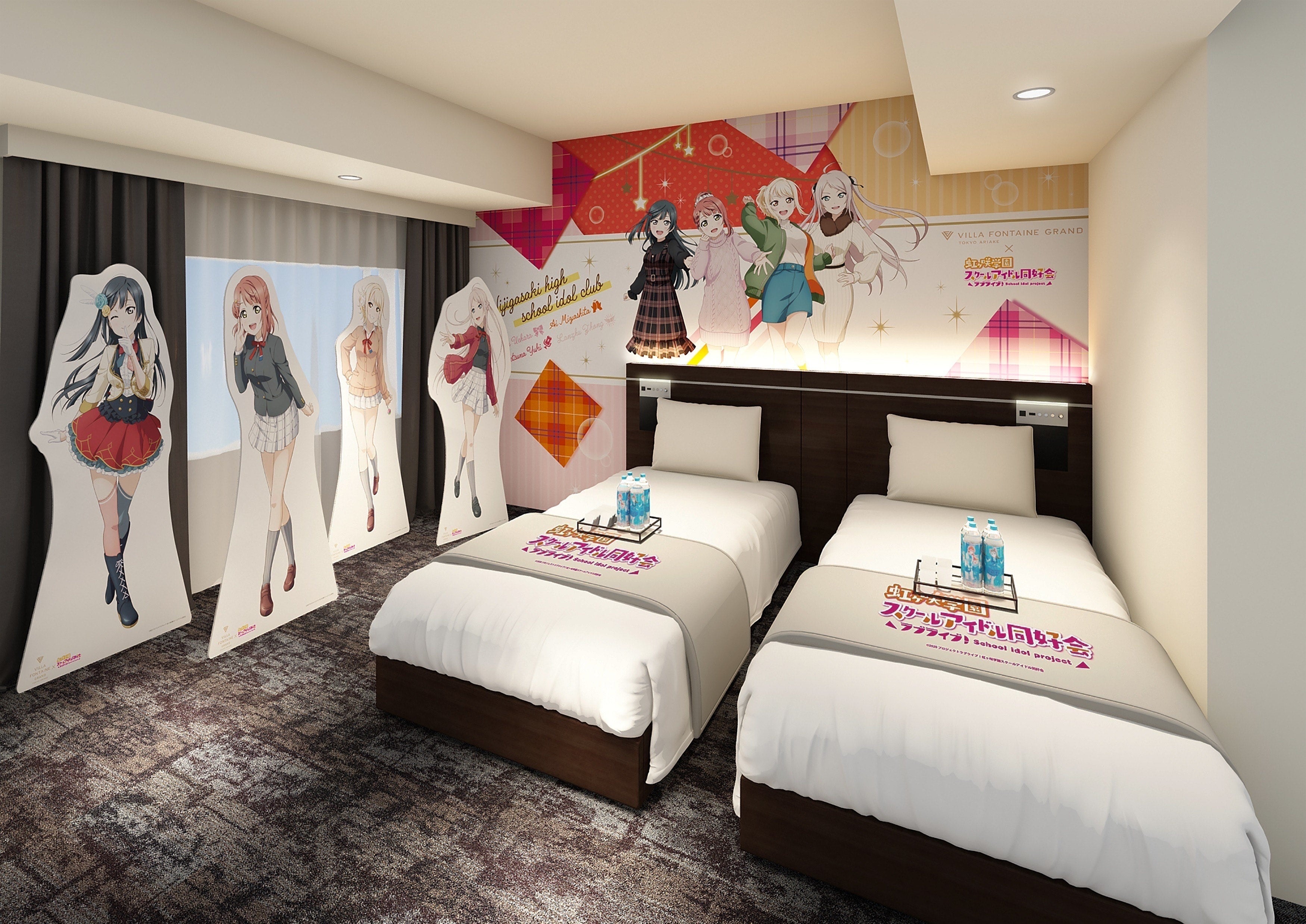 コラボルーム第2弾（冬私服Ver.）CGイメージ