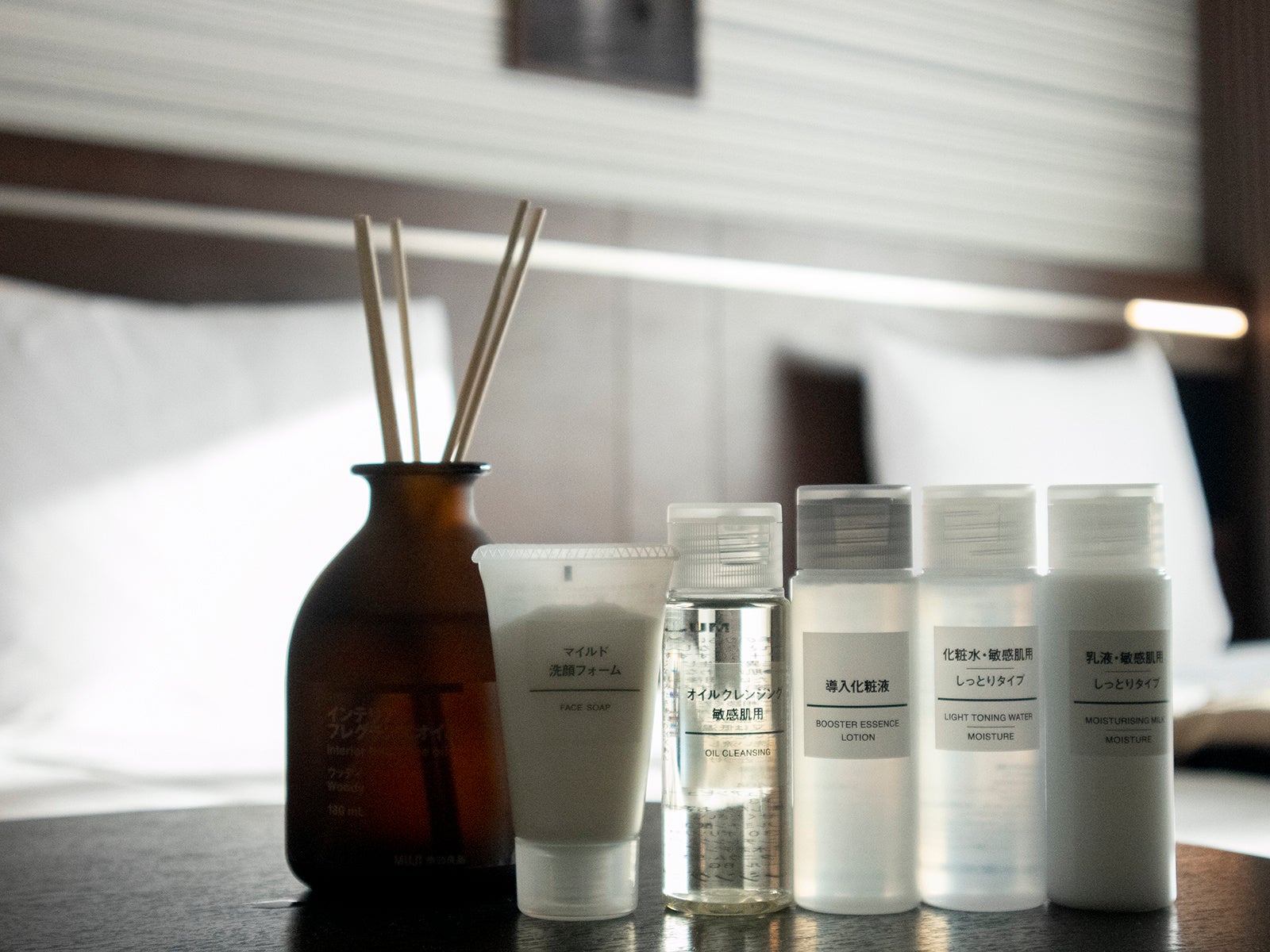 客室アメニティ一例