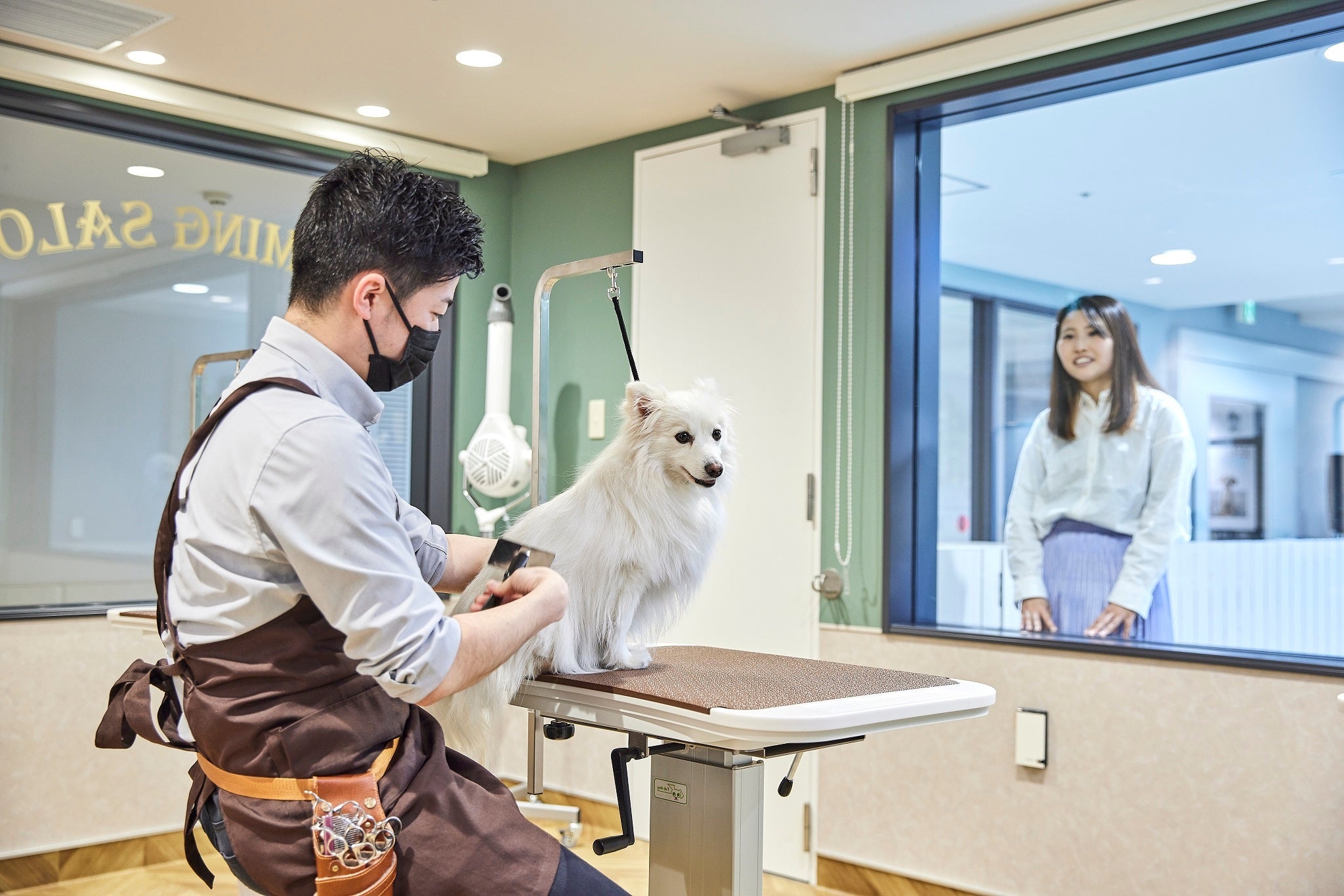 トリマーさん体験をしてみよう！