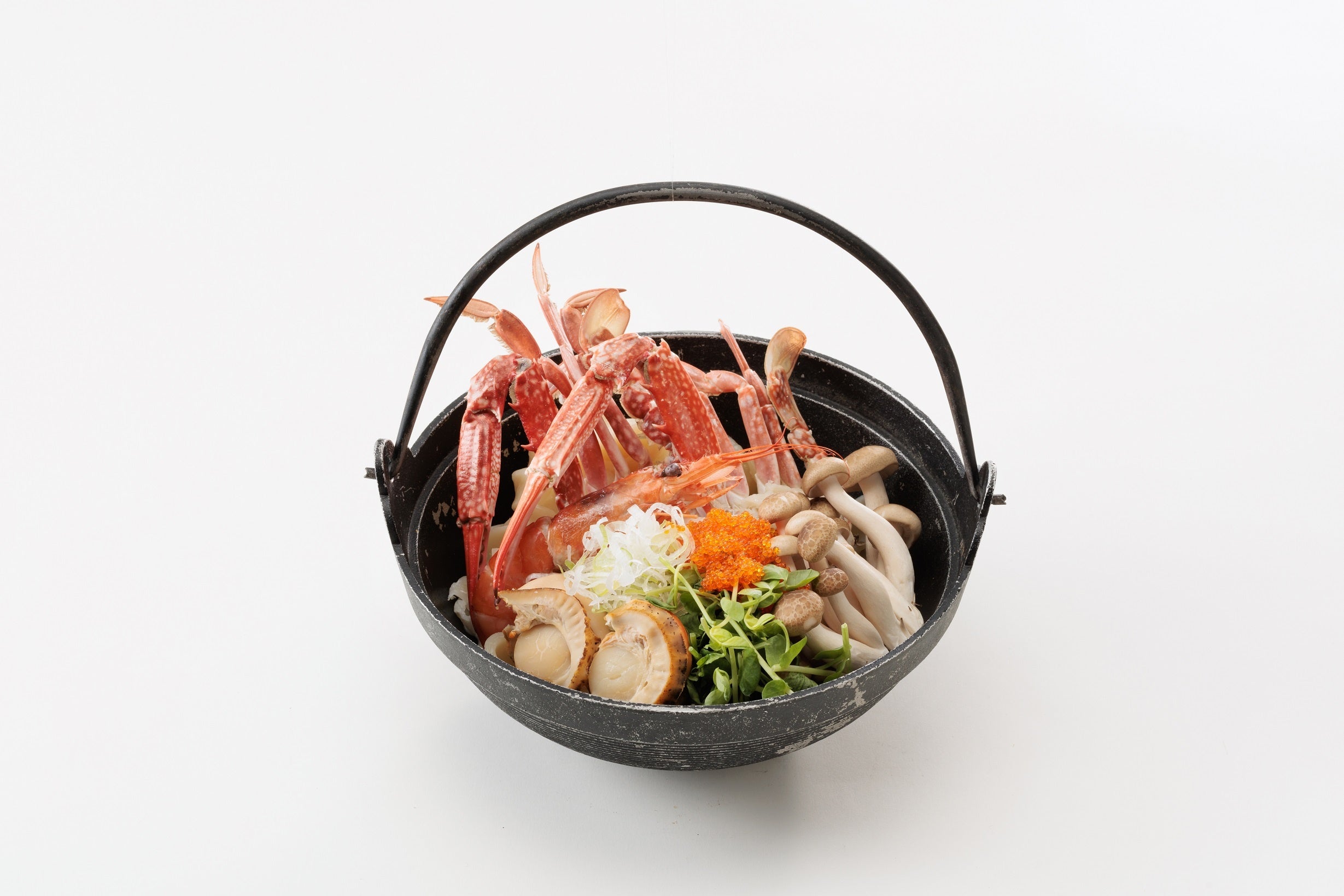 山梨名物の「海鮮ほうとう料理」（人間用イメージ）