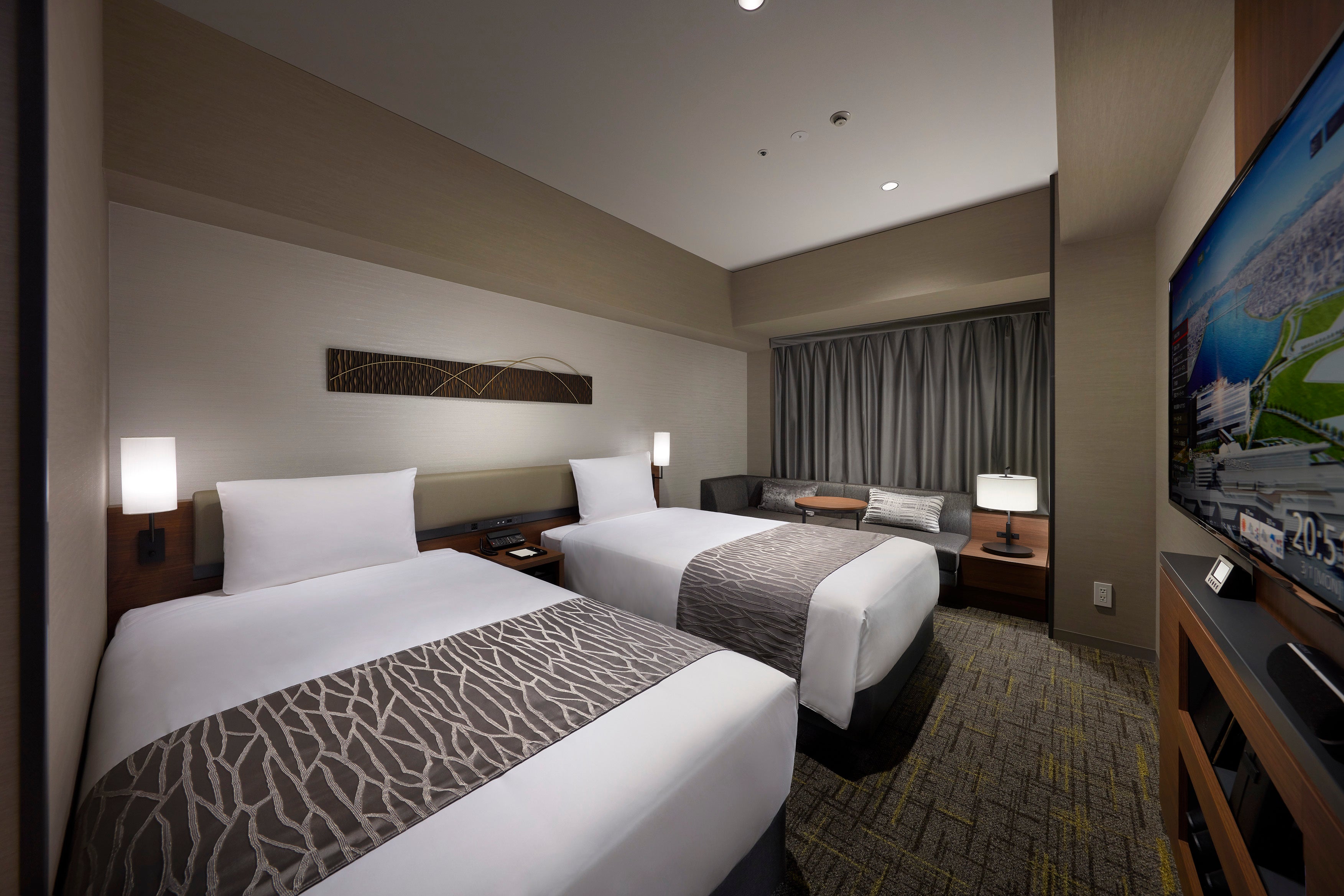 スーペリアツイン　客室一例（ヴィラフォンテーヌ グランド 羽田空港）