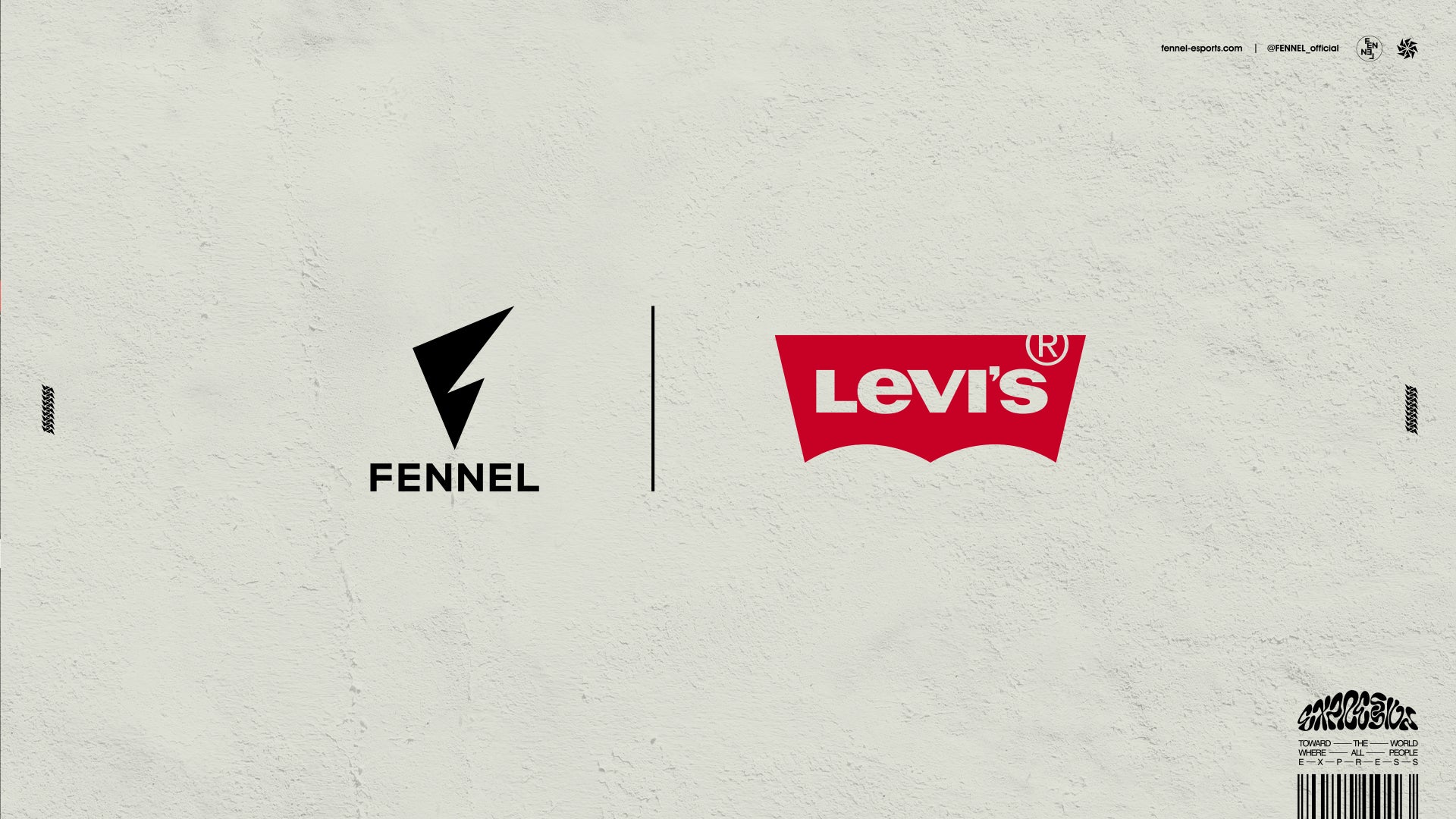 プロeスポーツチーム「FENNEL」、Levi’s®の新作「Flex Jeans」のビジュアルモデルに就任