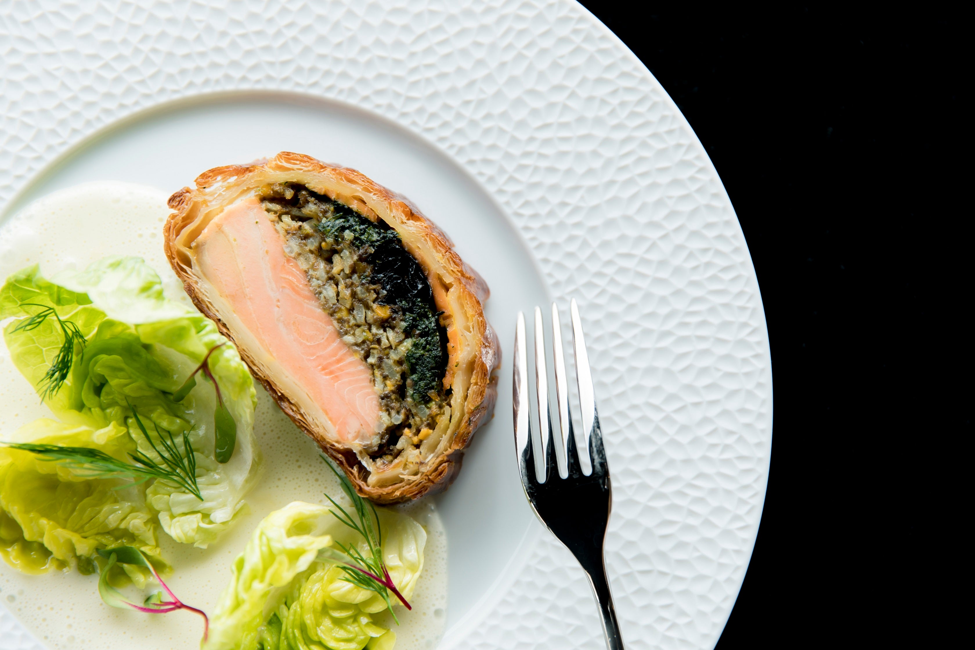 1周年メニュー：シグネチャーメニュー「フォション クリビヤック」