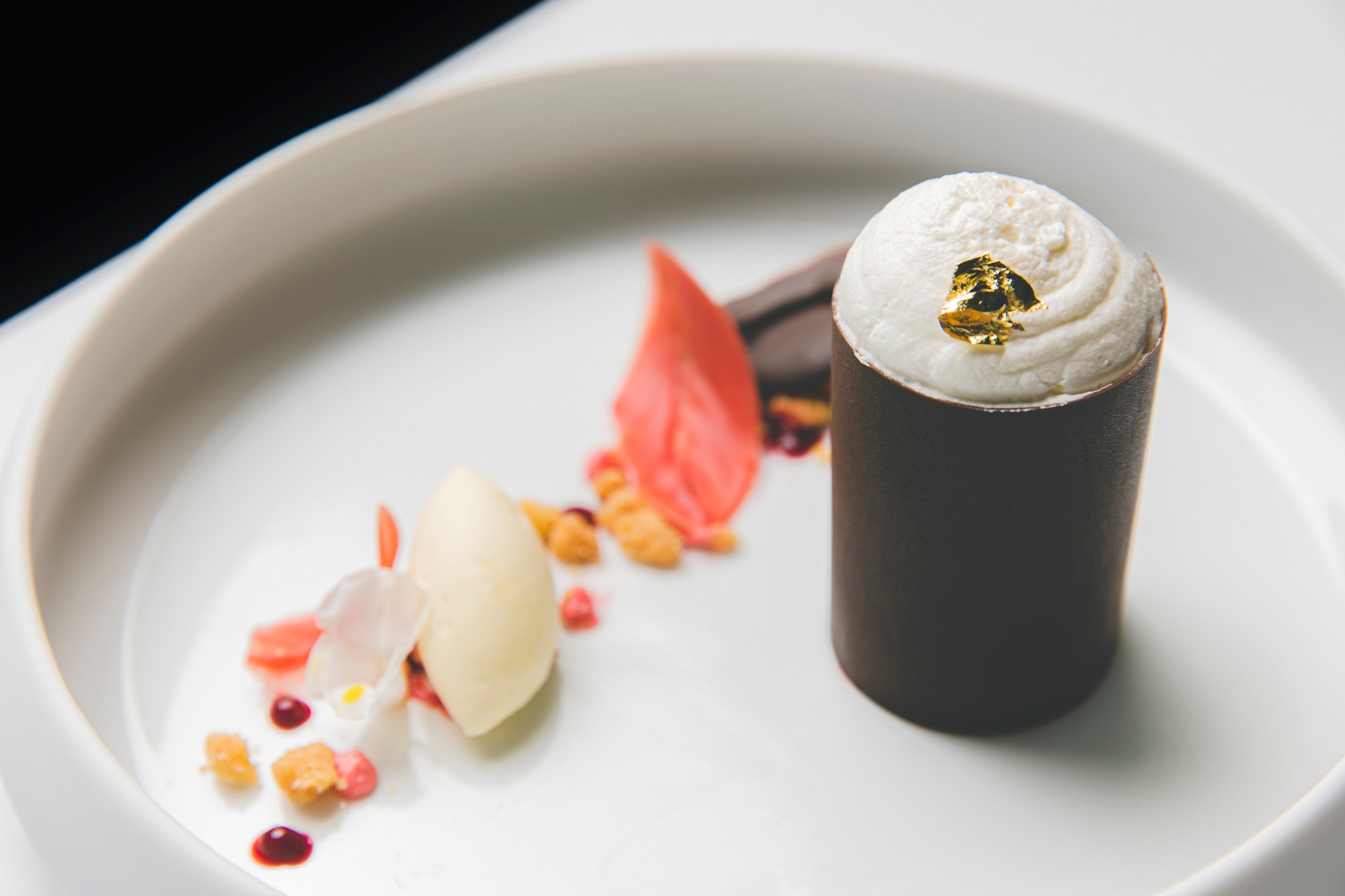 マロンとリンゴのモンターニュ”Mont-Blanc”