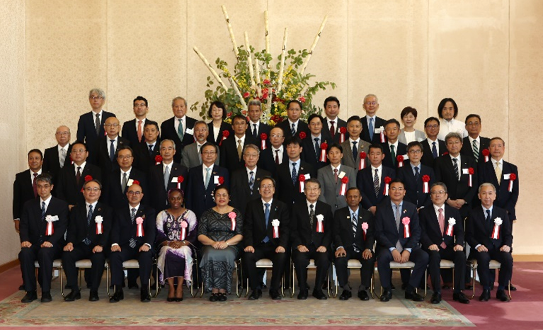 授賞式 集合写真