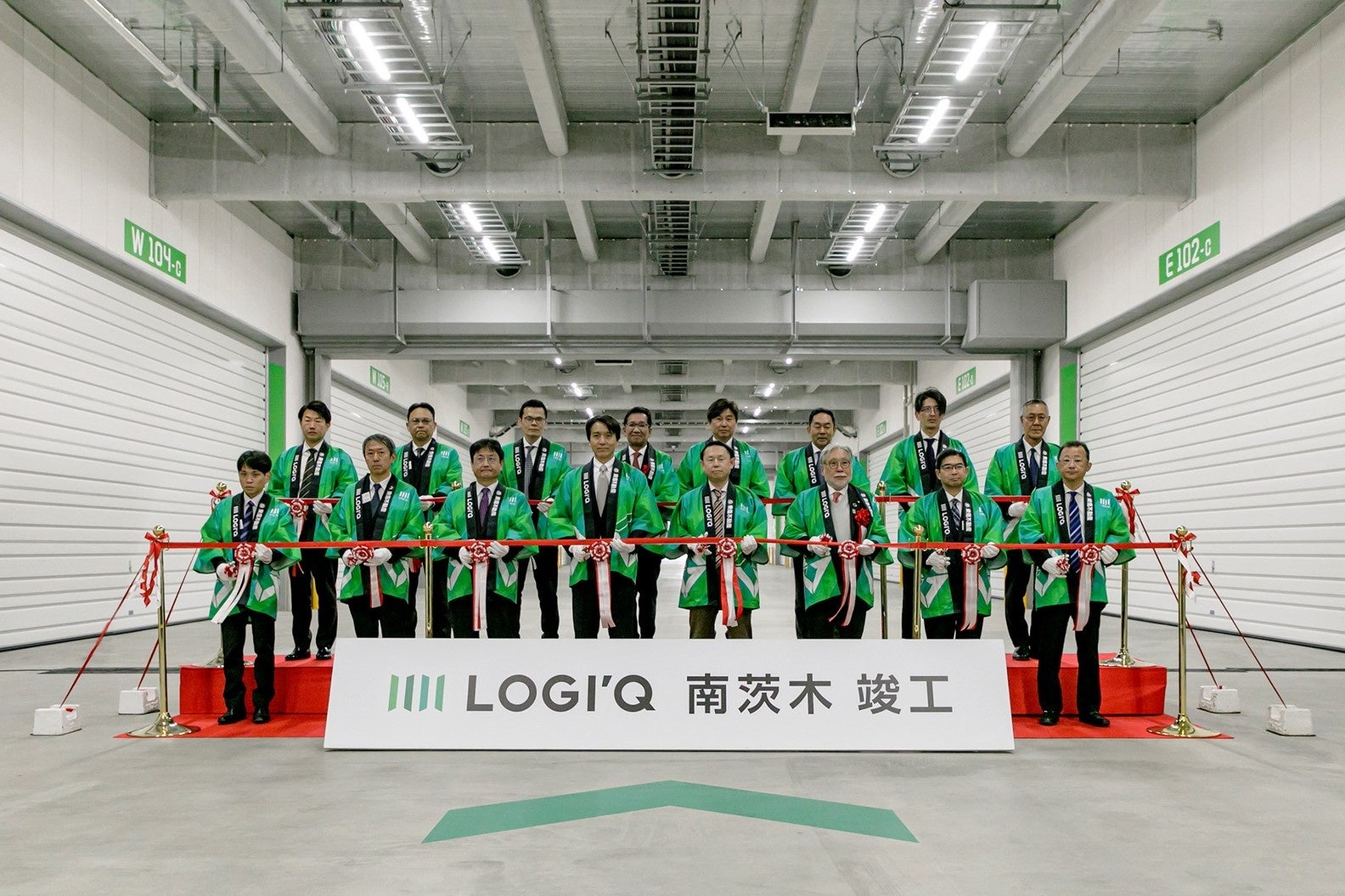 竣工式テープカット